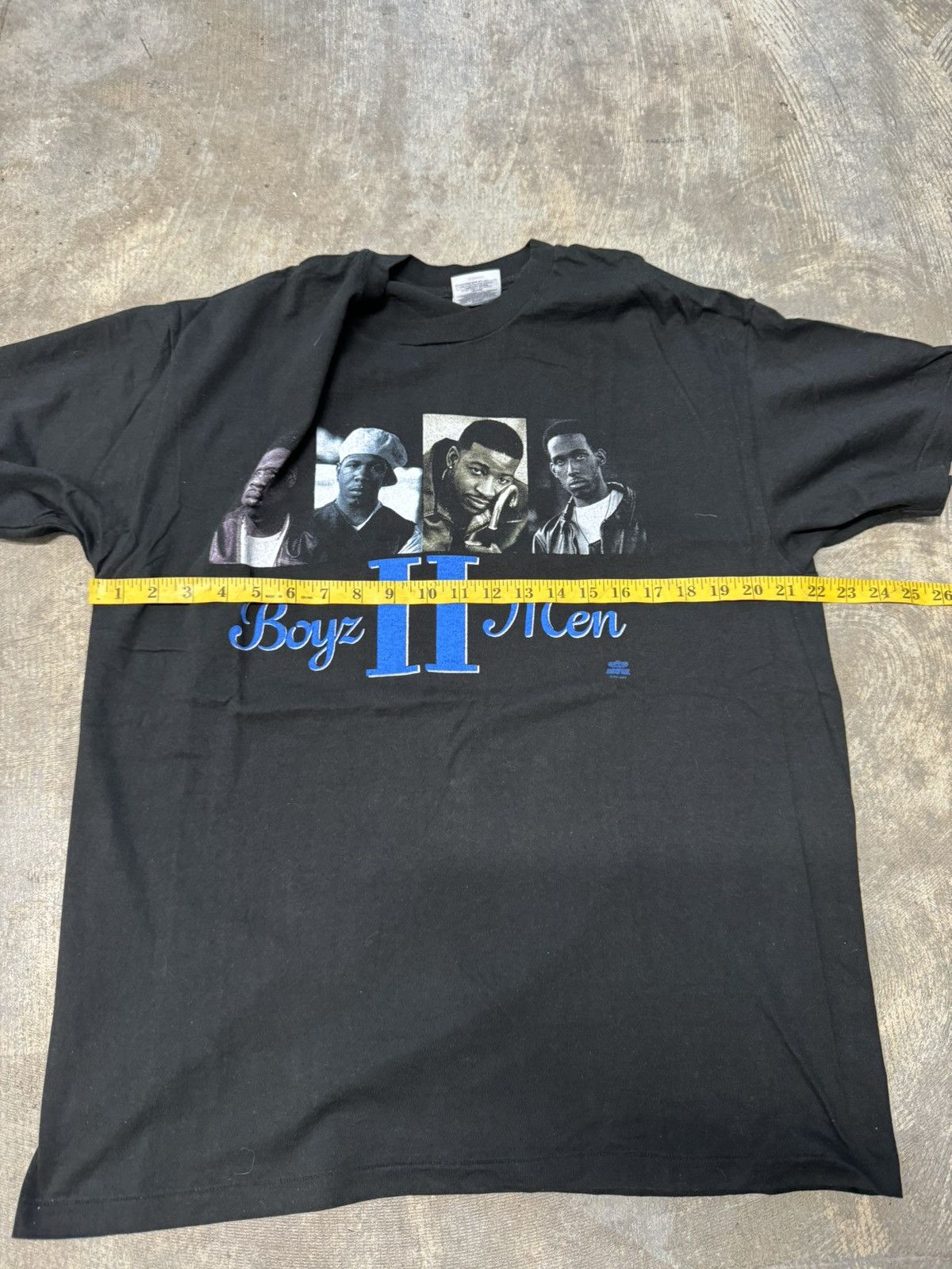 Band Tees Vintage 90s 1994 Boyz II Men World Tour Promo T-Shirt Size US XL / EU 56 / 4 - 9 Thumbnail