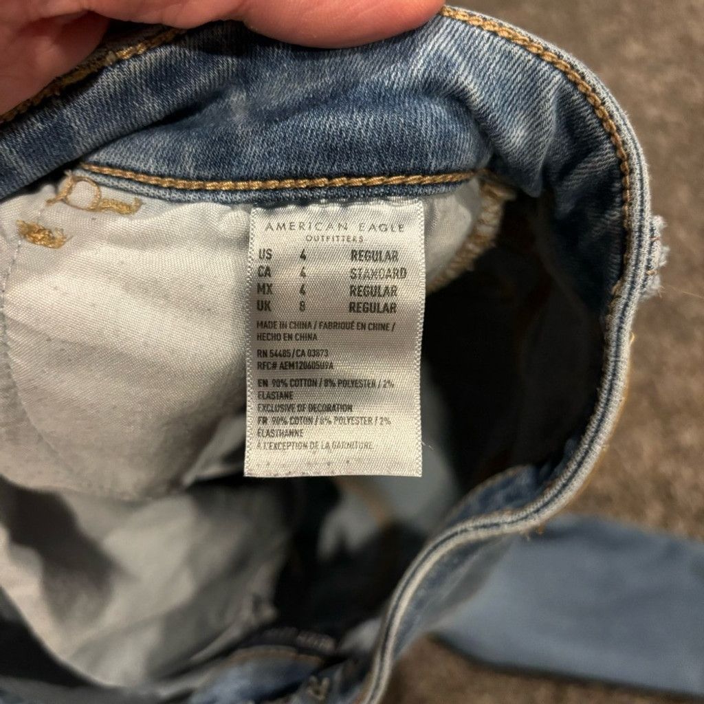 American Eagle Outfitters Women’s American Eagle Jegging Jeans Size 27" / US 4 / IT 40 - 4 Thumbnail