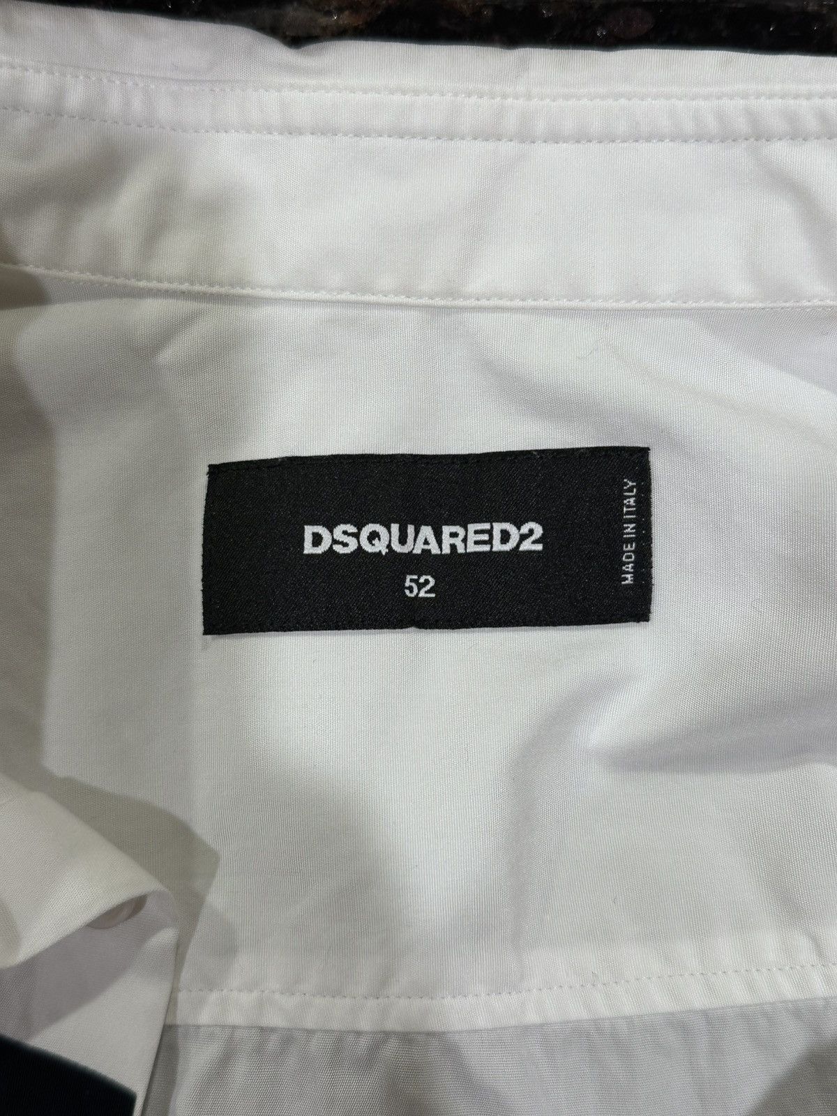 Dsquared2 Dsquared2 Monster Graphic Logo White / Black Button Up Shirt Size US L / EU 52-54 / 3 - 12 Thumbnail