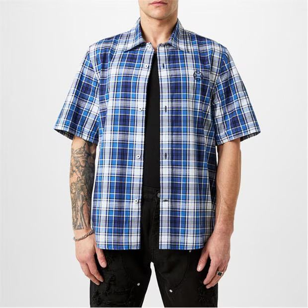 1017 ALYX 9SM o1g2r1mq0824 Mono SS Shirts in Blue Size US M / EU 48-50 / 2 - 3 Thumbnail