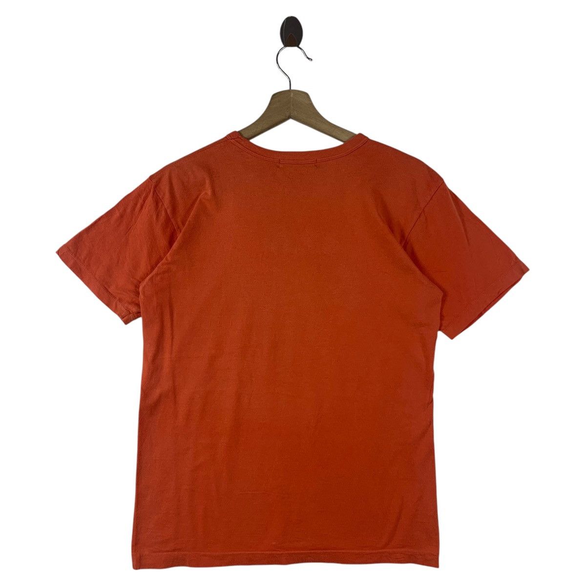 Anime × Japanese Brand × Vintage Vintage 24 HOURS TELEVISION X STUDIO GHIBLI orange tee Size US M / EU 48-50 / 2 - 4 Thumbnail