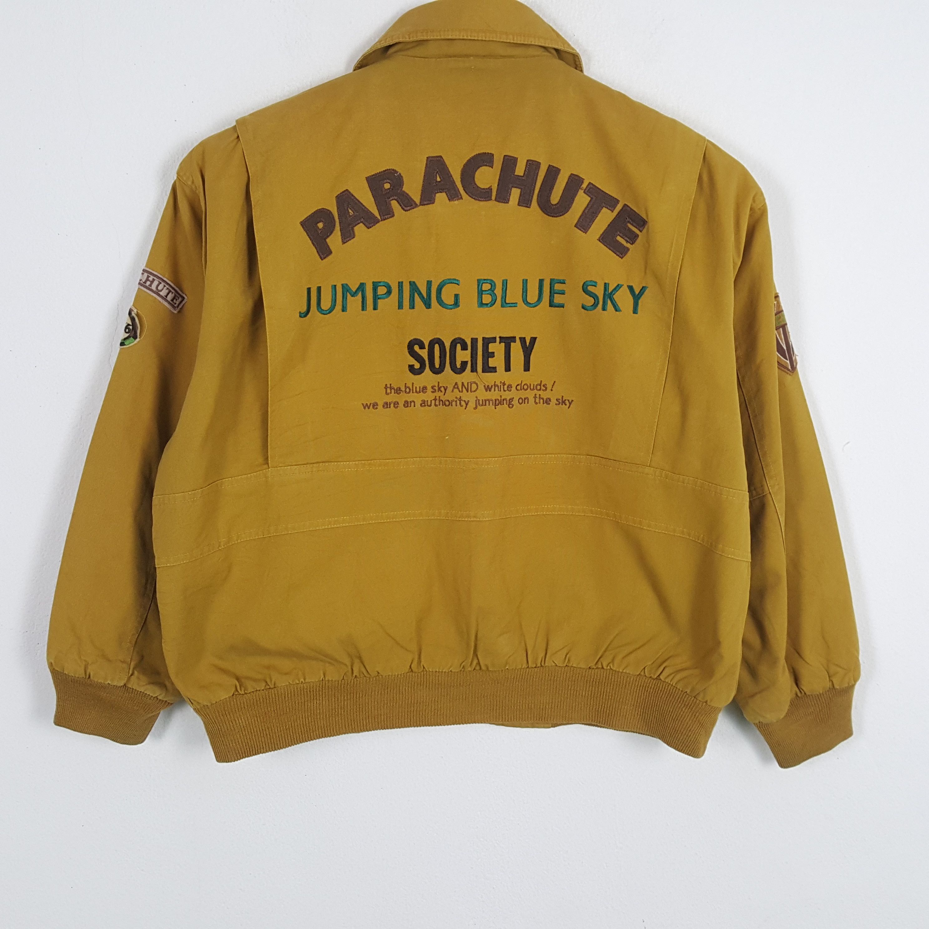 Vintage US AIR FORCE Parachute Jumping Blue Sky Jacket Size US XL / EU 56 / 4 - 1 Thumbnail