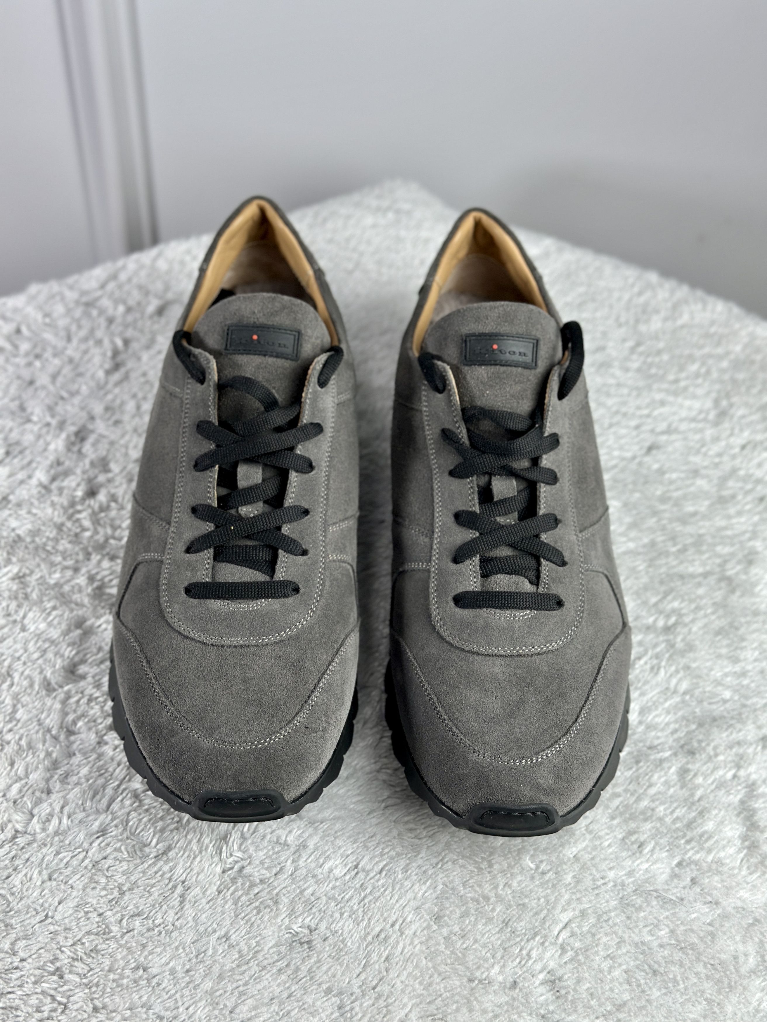 Kiton Men's sneakers with fur Kiton Size US 12 / EU 45 - 7 Thumbnail