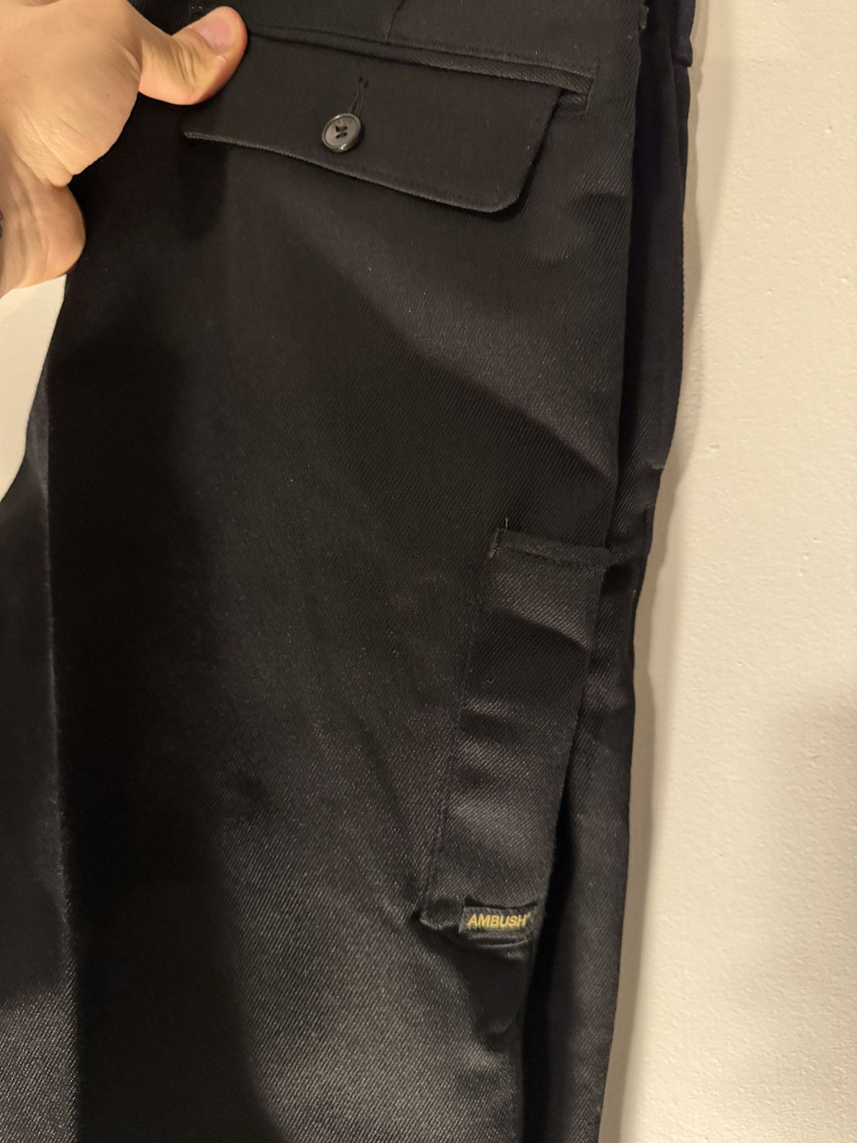 Ambush Design Wool Nikka Pants black Japan / japanese workwear silhouette Size US 30 / EU 46 - 11 Thumbnail