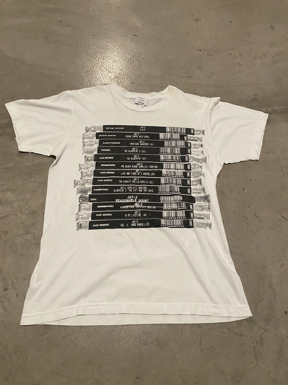 Band Tees × Vintage 17’ Jay Z 4:44 Tour Tee Size US M / EU 48-50 / 2 - 1 Thumbnail