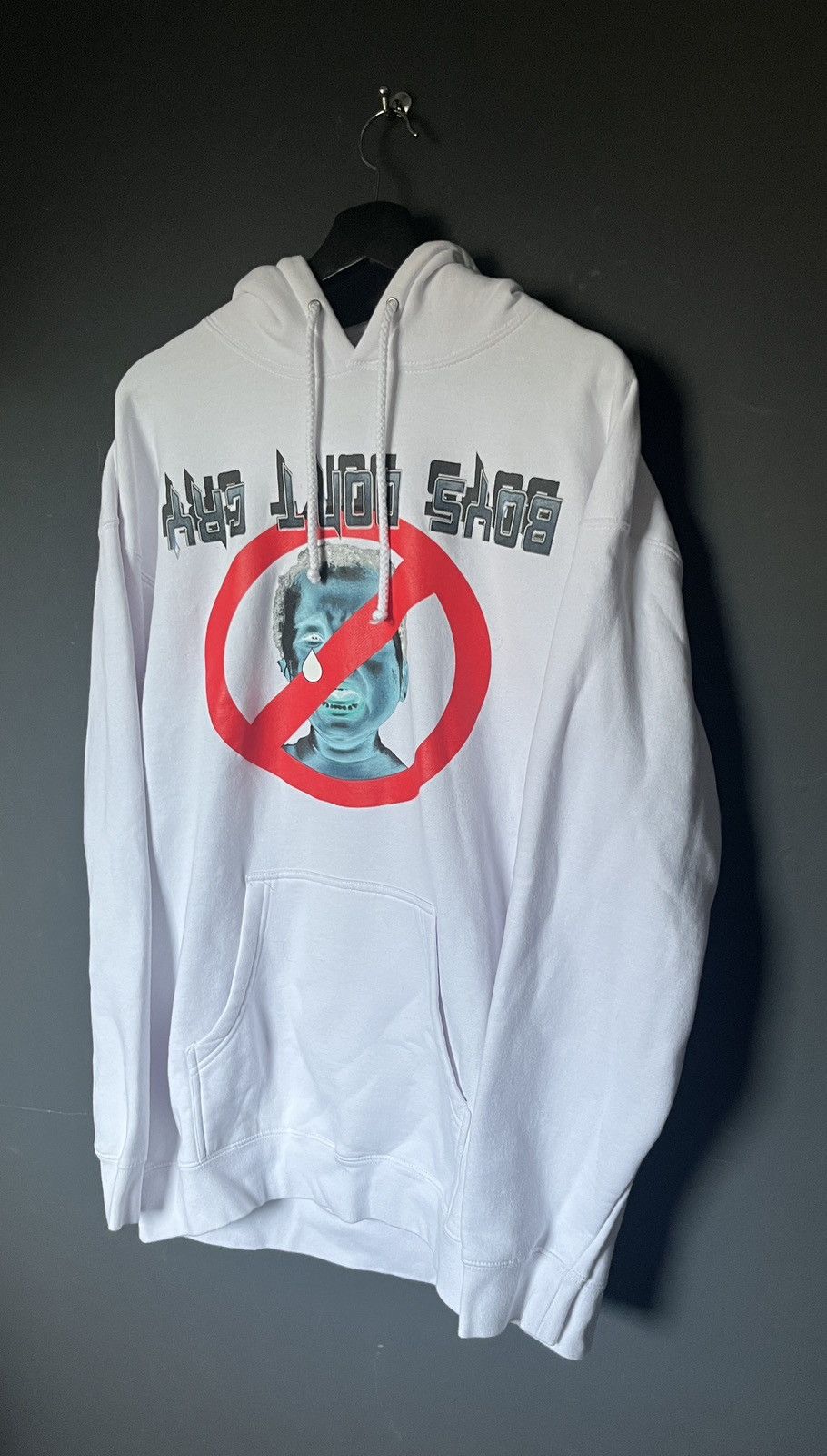 (B).Stroy × Virgil Abloh 2020 (B).Stroy x Virgil Abloh Boys Don’t Cry Hoodie Size XL Size US XL / EU 56 / 4 - 3 Thumbnail