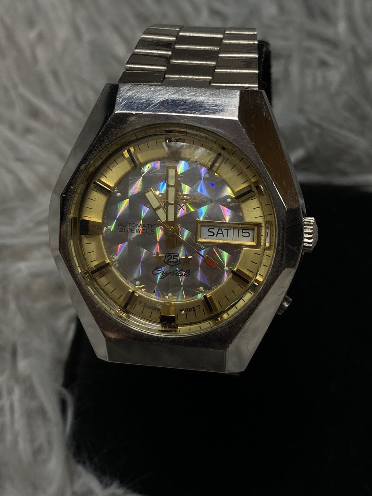 Other Tressa Crystal Automatic 21 Jewels Swiss Made Size ONE SIZE - 3 Thumbnail