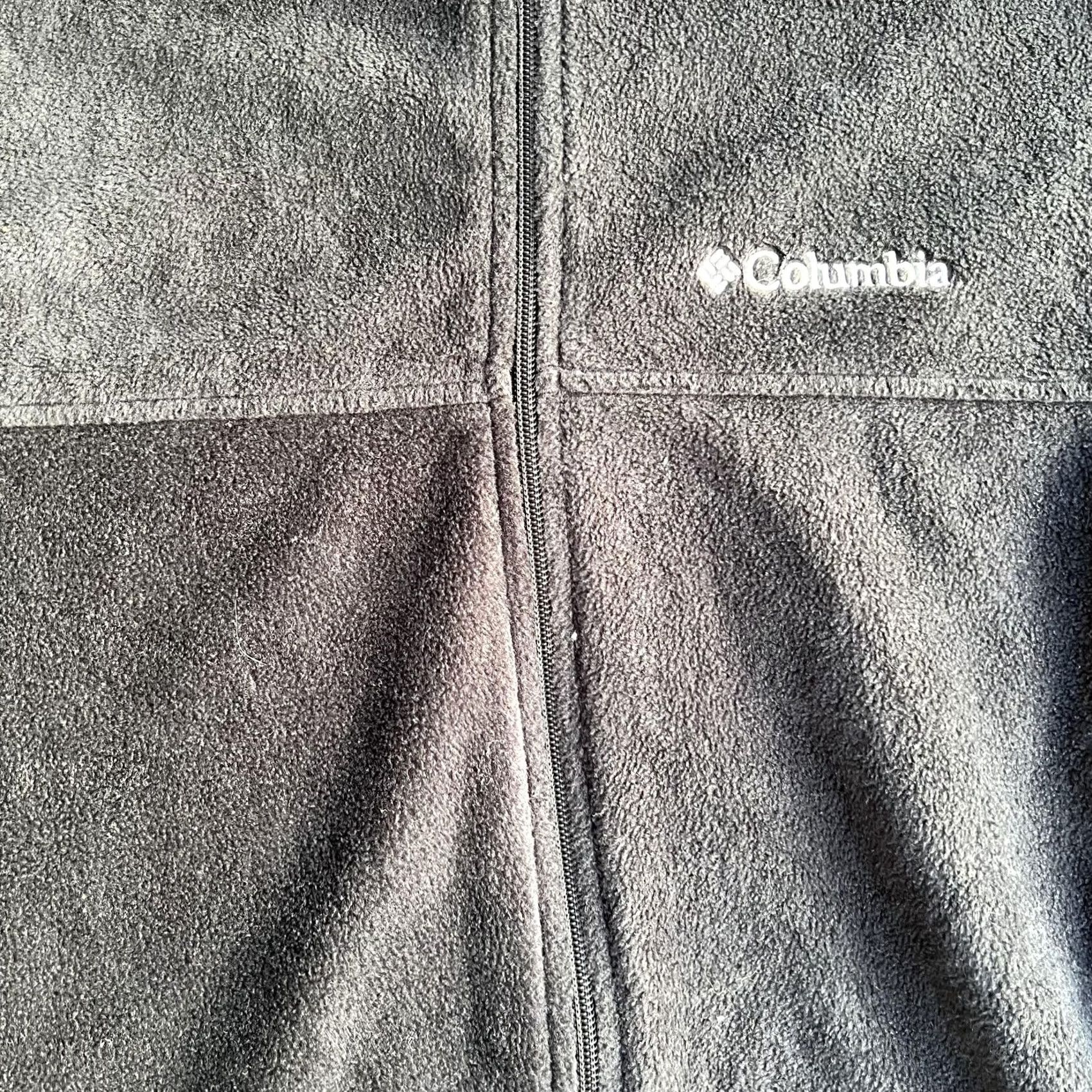 Vintage Columbia Jacket Mens M Black Fleece Full Zip Stand Collar Outdoor Hiking Size US M / EU 48-50 / 2 - 3 Thumbnail
