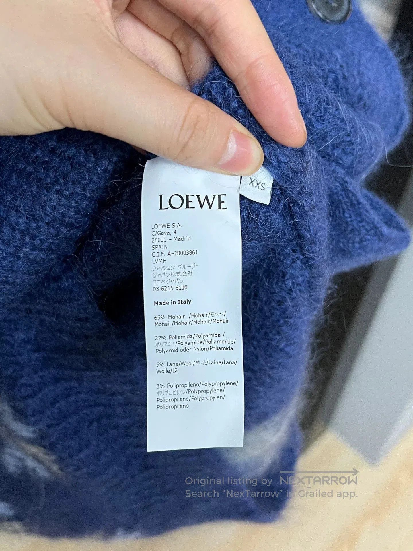 Loewe Loewe Polar Bear Cardigan. Size XXS / US 00 / IT 34 - 3 Thumbnail