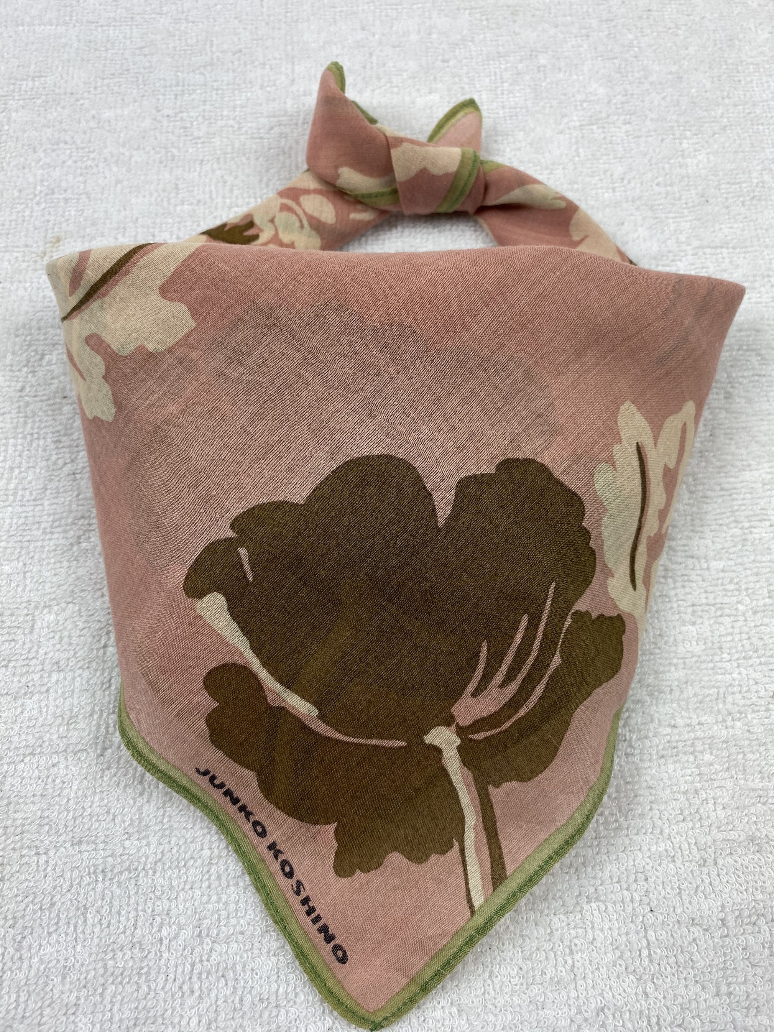 Japanese Brand × Mr. Junko × Vintage Junko Koshino Handkerchief / Bandana / Neckerchief Size ONE SIZE - 1 Thumbnail