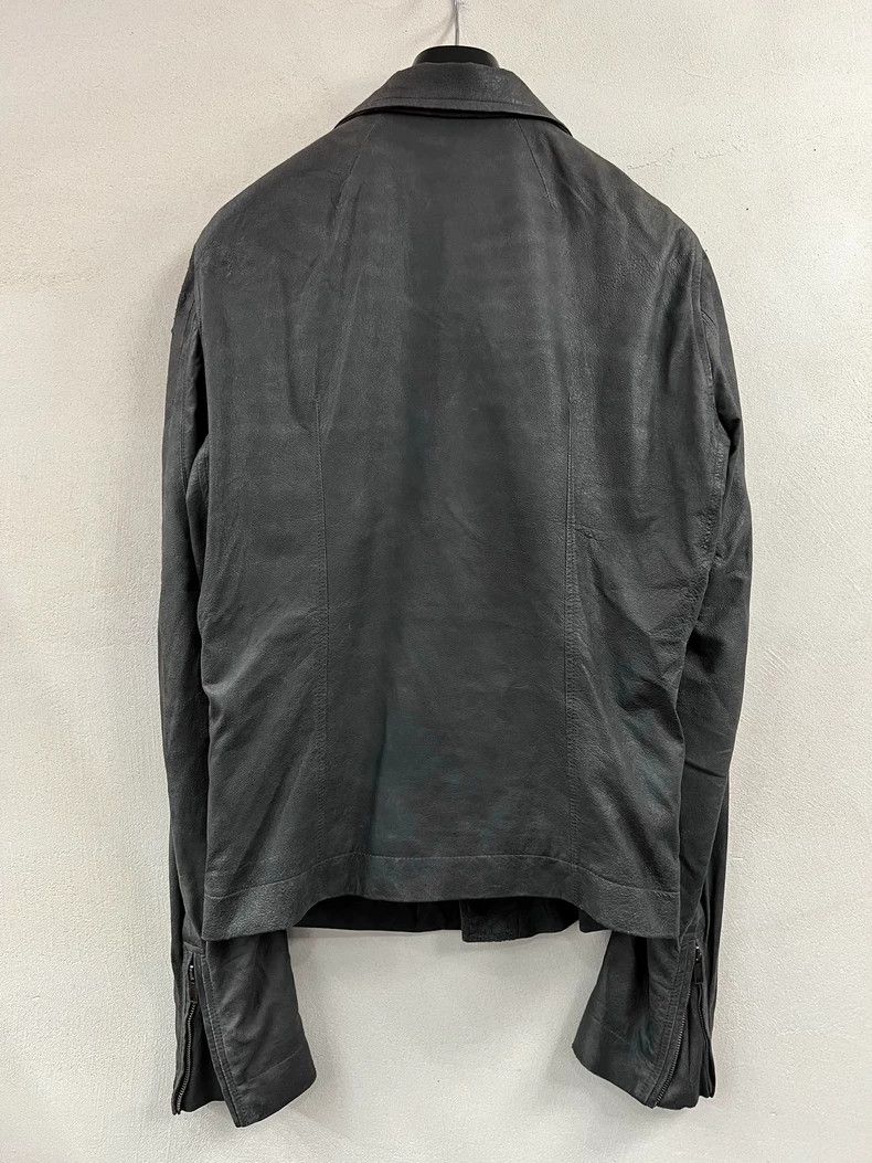 Rick Owens Rick Owens Biker Leather Jacket Size US XXS / EU 40 - 7 Thumbnail