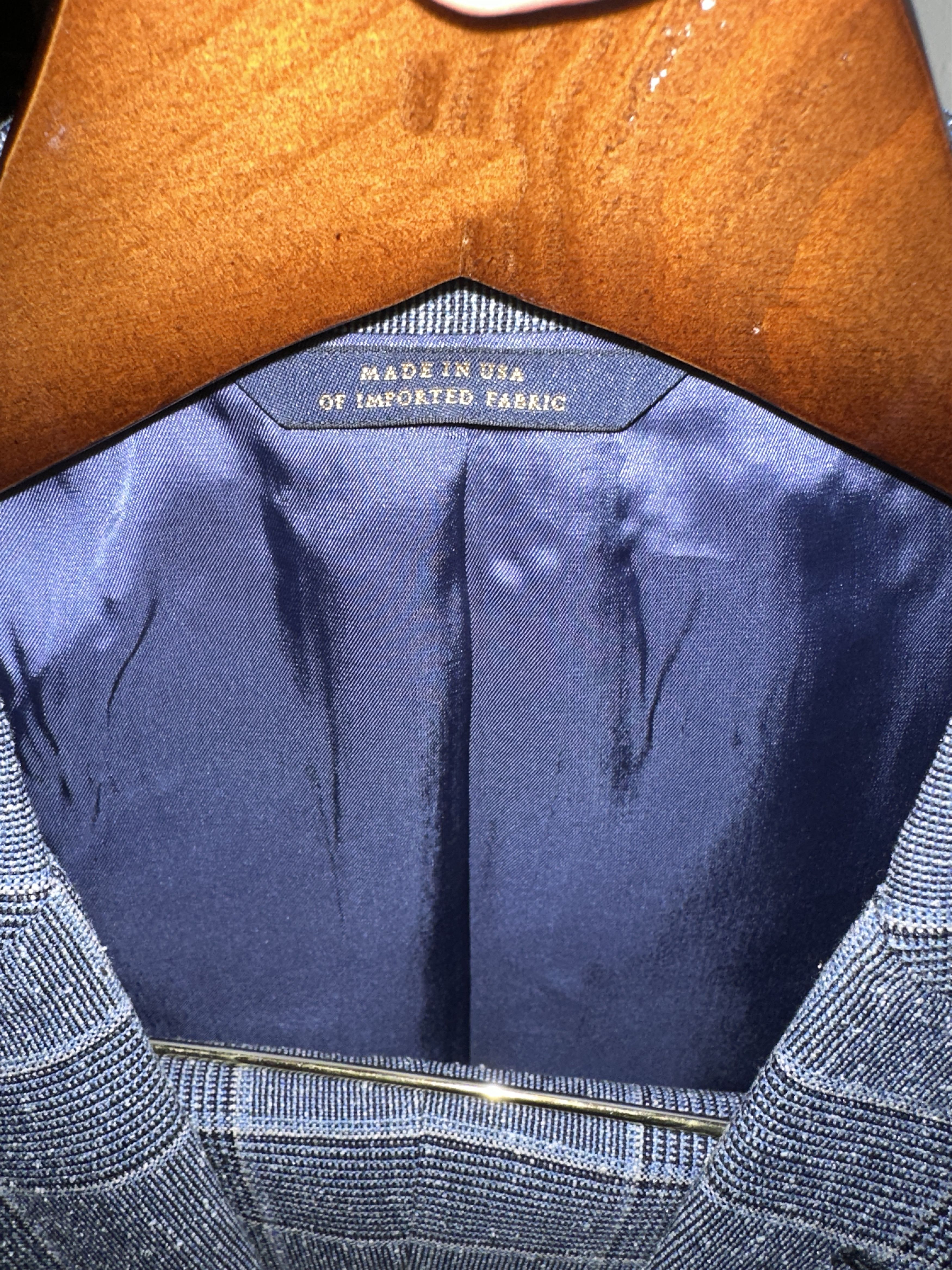 Brooks Brothers MiUSA Wool-silk 1818 Suit Size 38R - 8 Thumbnail
