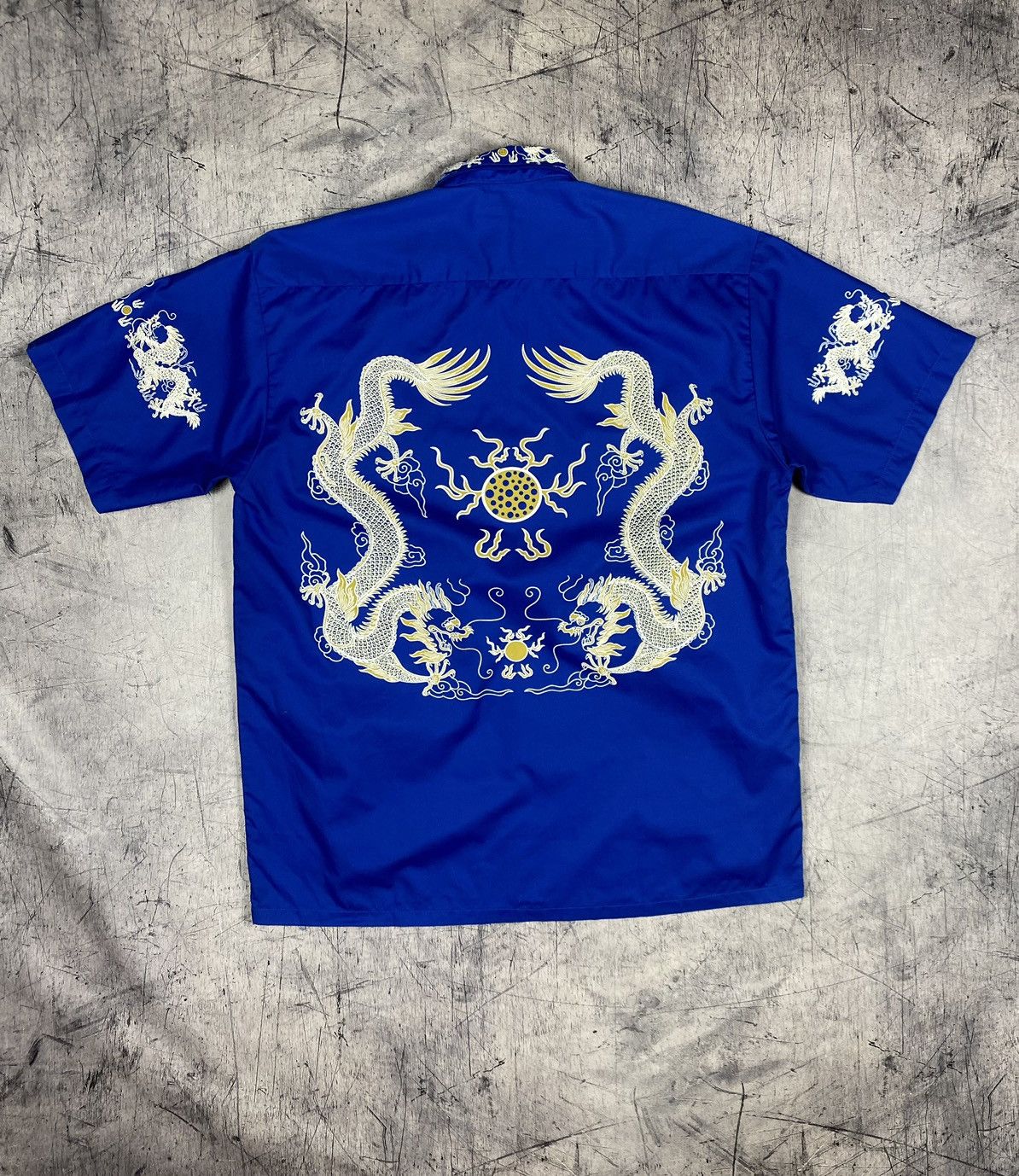 Affliction × Vintage Vintage Dragon Japanese Style Y2K Size US XL / EU 56 / 4 - 10 Thumbnail