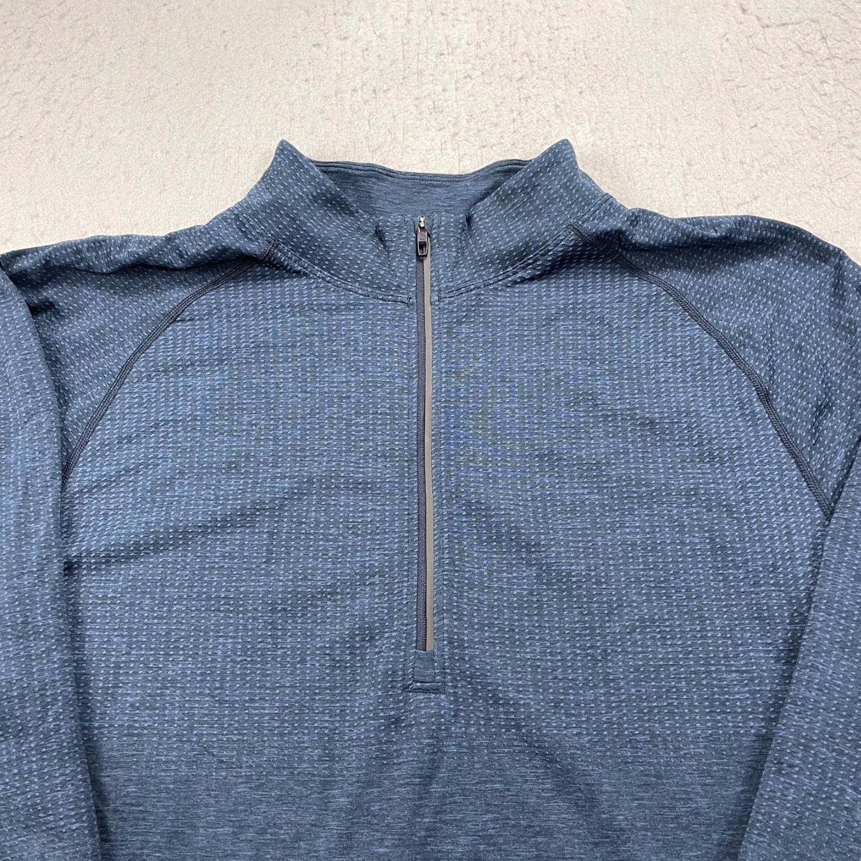 Lululemon Lululemon Jacket Mens 2XL Blue 1/4 Zip Pullover Gym Activewear Jacket Mens XXL Blue Sports Vent Size US XXL / EU 58 / 5 - 2 Thumbnail
