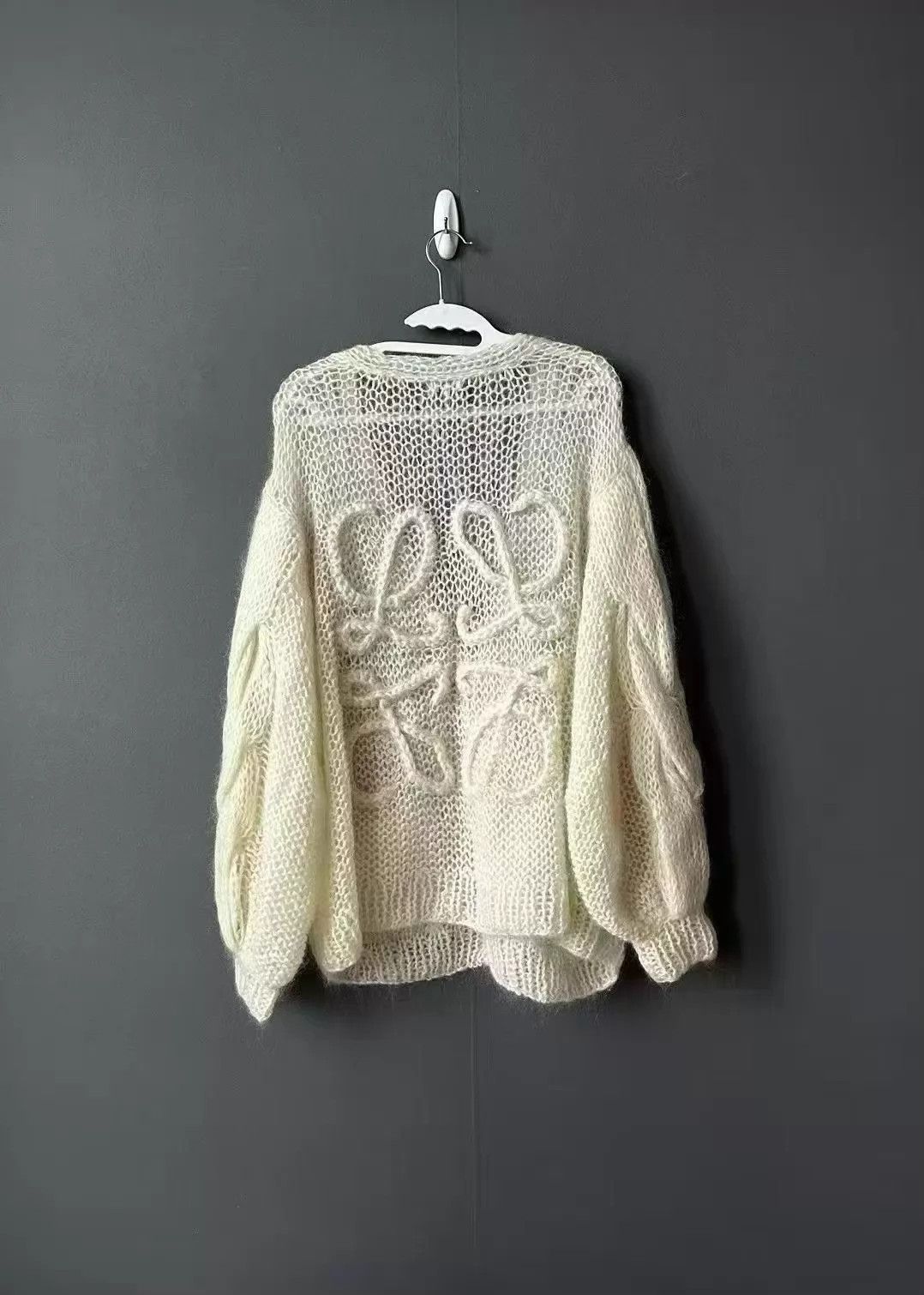 Loewe LOEWE Mohair Cardigan S New Worn Once Size S / US 4 / IT 40 - 2 Thumbnail