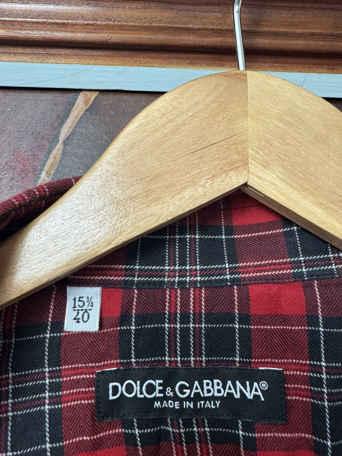 Dolce & Gabbana Dolce & Gabbana Archive ButtonUp Vintage Shirt studded plaid Size US M / EU 48-50 / 2 - 5 Thumbnail