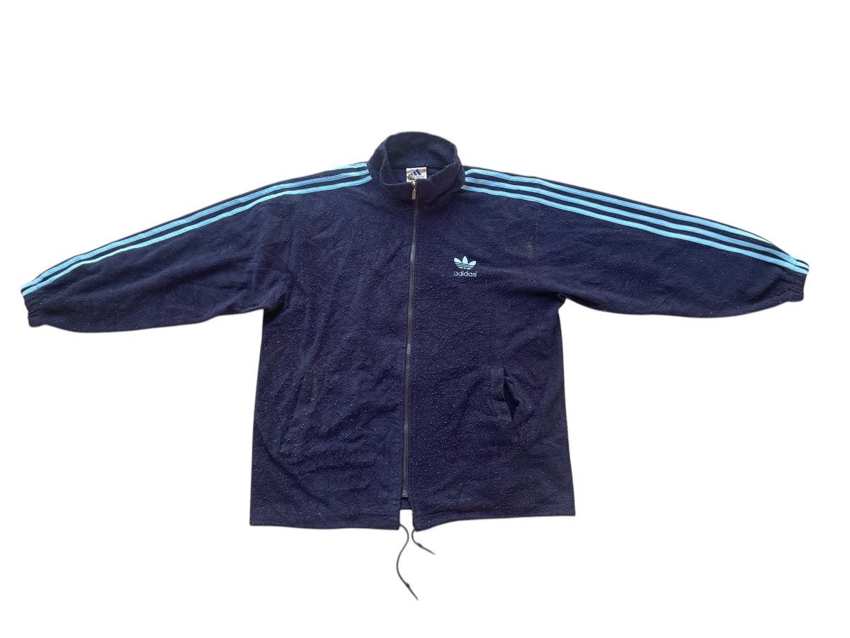 Adidas Vintage 90s Adidas Big Logo Full Zipper Oversized Size US M / EU 48-50 / 2 - 2 Thumbnail