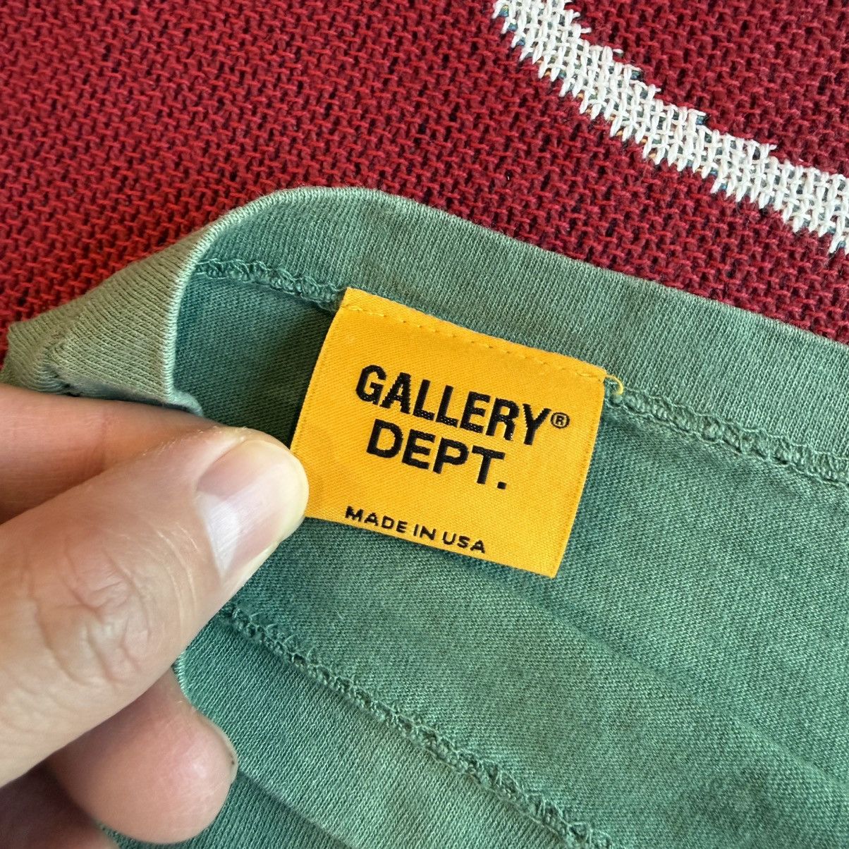 Gallery Dept. Gallery Dept. Vintage Logo Painted Tee Green Size XL Size US XL / EU 56 / 4 - 6 Thumbnail