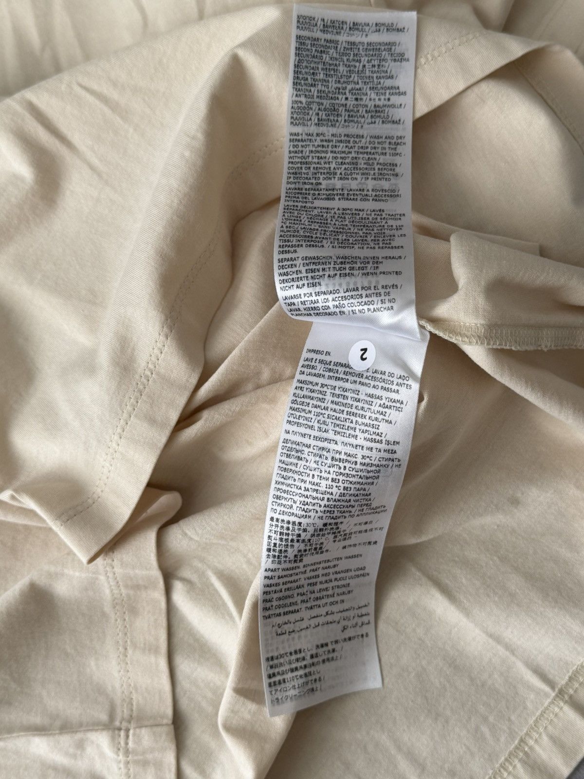 Maison Margiela Maison Margiela Embroidery T-Shirt Size US M / EU 48-50 / 2 - 8 Thumbnail