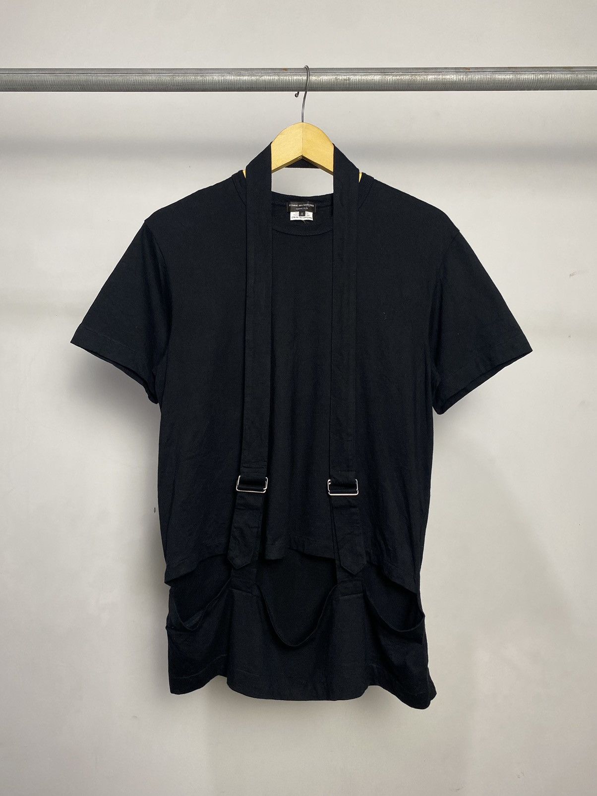 SS20 CDG Homme Plus Buckle Bondage Tee