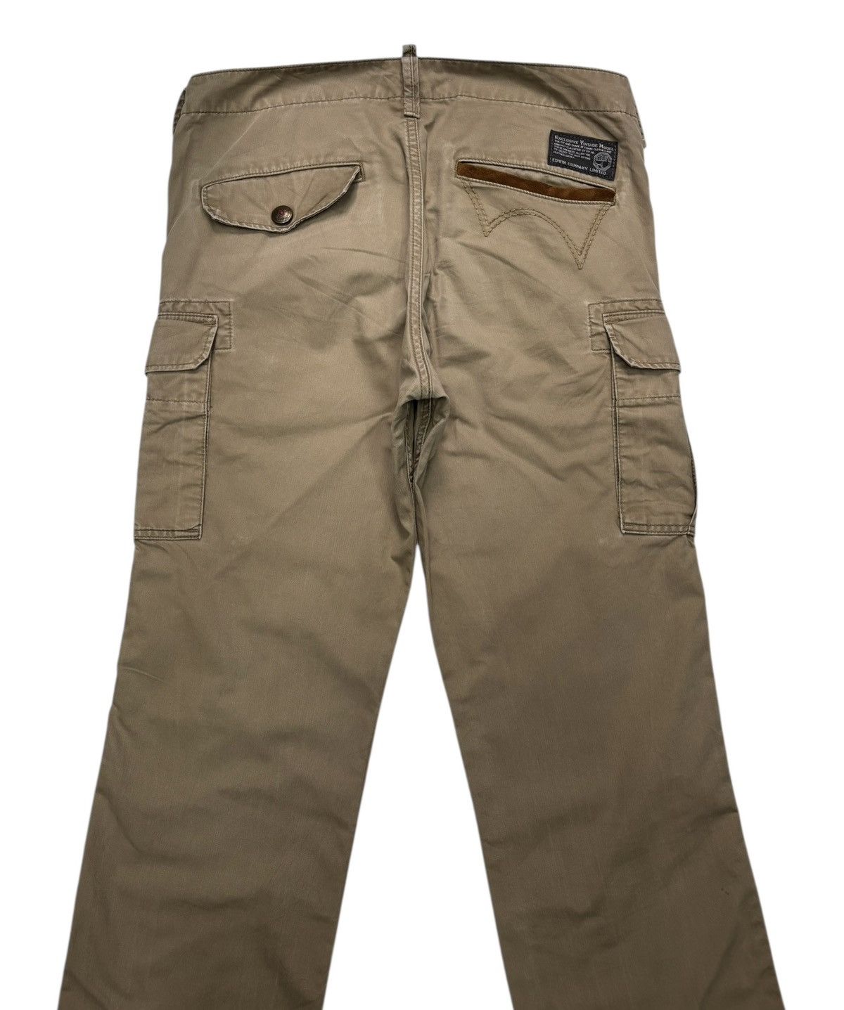 Kapital 🔥EDWIN EXCLUSIVE VINTAGE MODEL CARGO PANTS Size US 34 / EU 50 - 6 Thumbnail