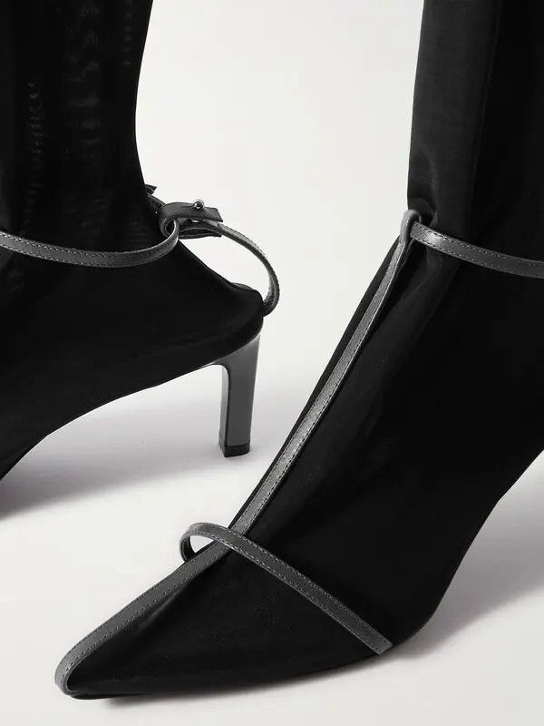 Jil Sander o1w1db10825 Leather Boots in Black Size US 9 / IT 39 - 3 Thumbnail