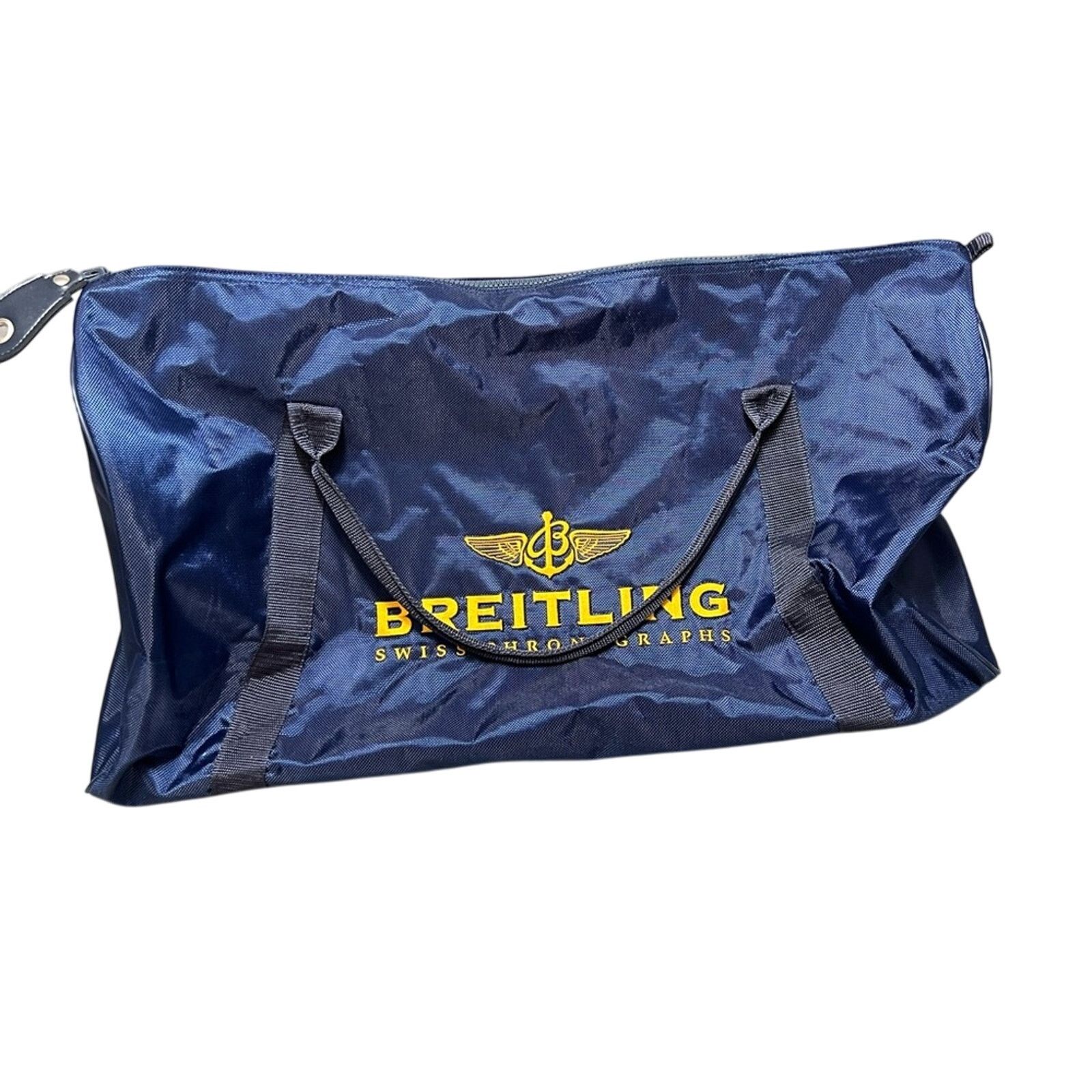 Iconic Breitling Watch Flight Crew Pilot Duffel Bag NEW RARE
