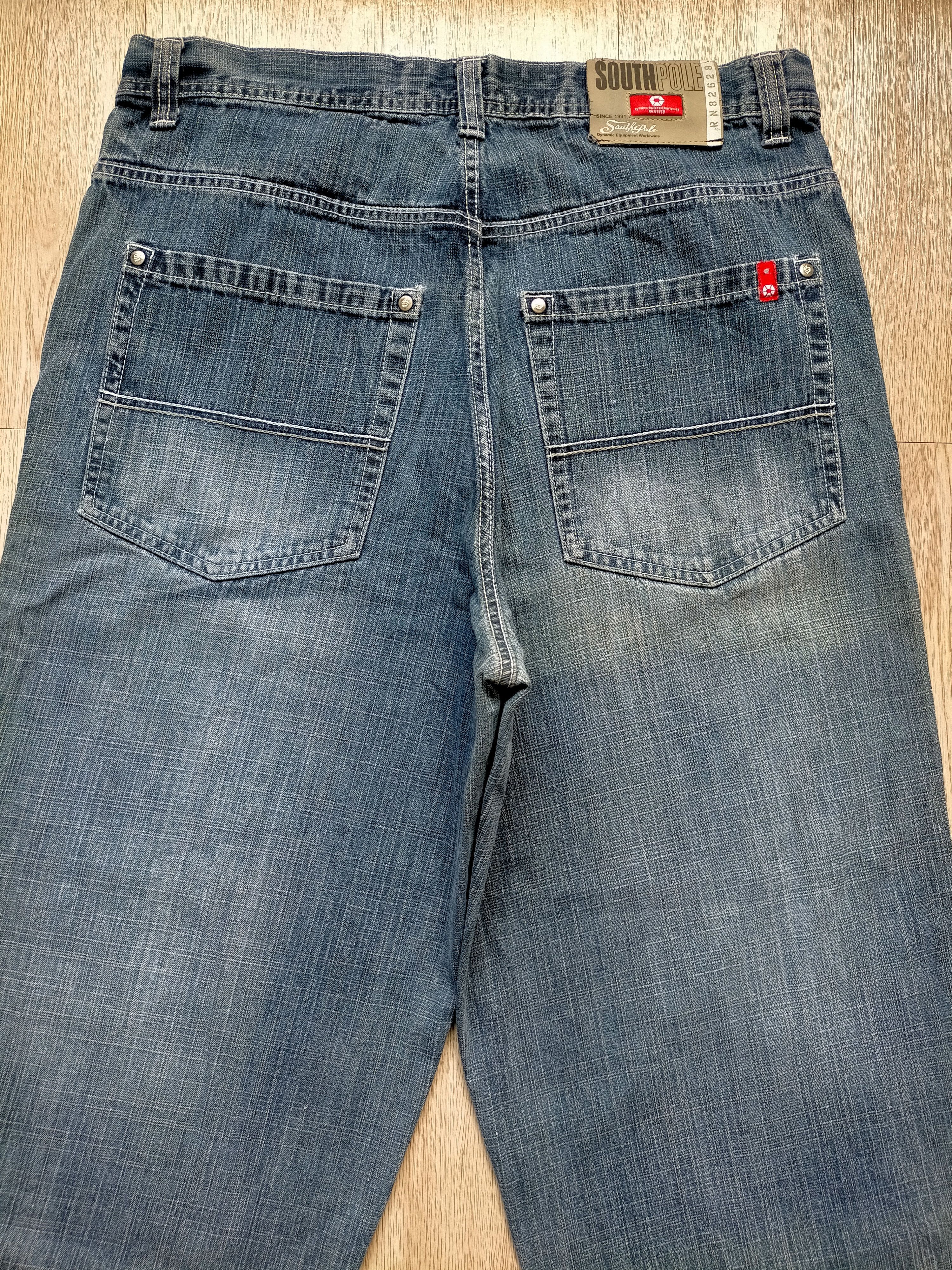 Southpole Vintage 90s Southpole Baggy Denim Size US 36 / EU 52 - 9 Thumbnail