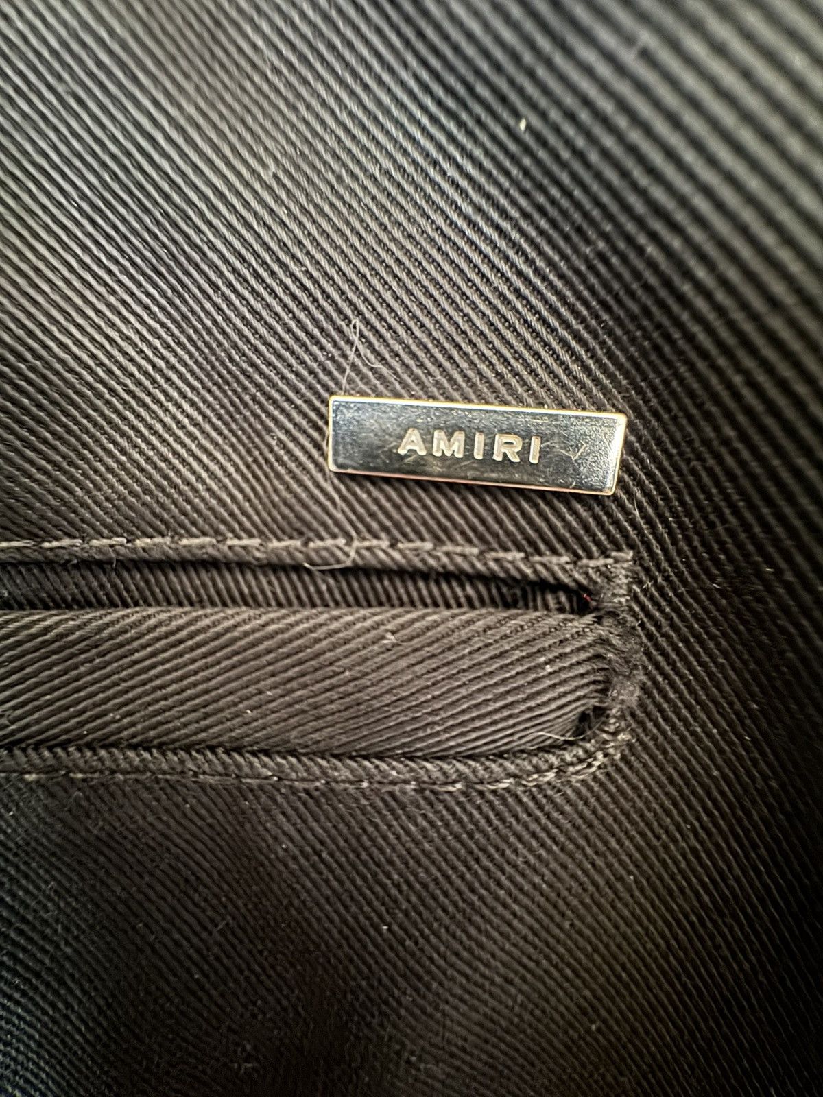 Amiri Amiri Black Flared Trousers – Size 50 Size US 34 / EU 50 - 3 Thumbnail