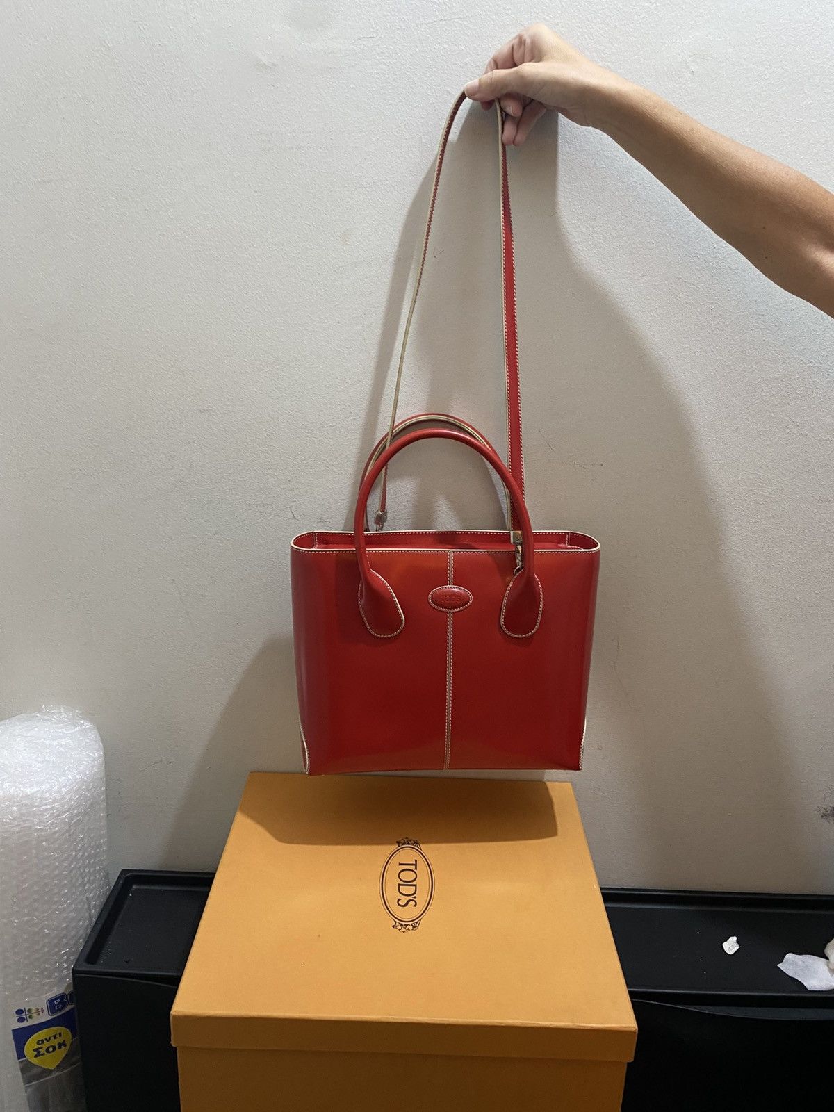 Tod's TOD’S HOLLY LEATHER HANDBAG Size ONE SIZE - 10 Thumbnail