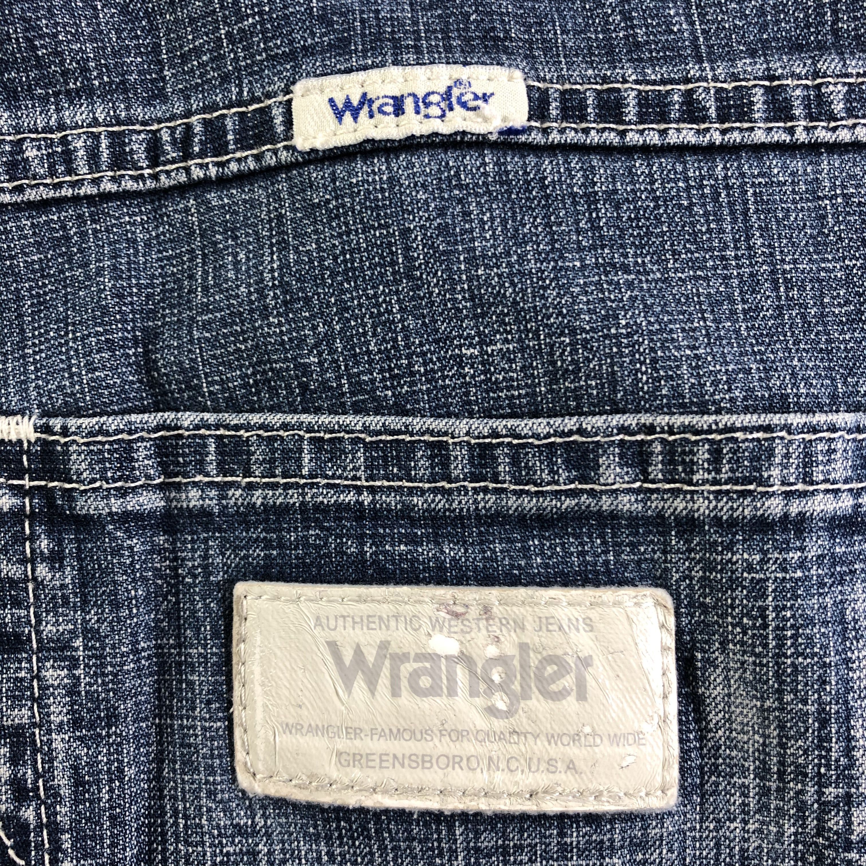 Vintage × Wrangler Vintage Blue Wash Wrangler Jeans-JM3257 Size US 32 / EU 48 - 6 Thumbnail