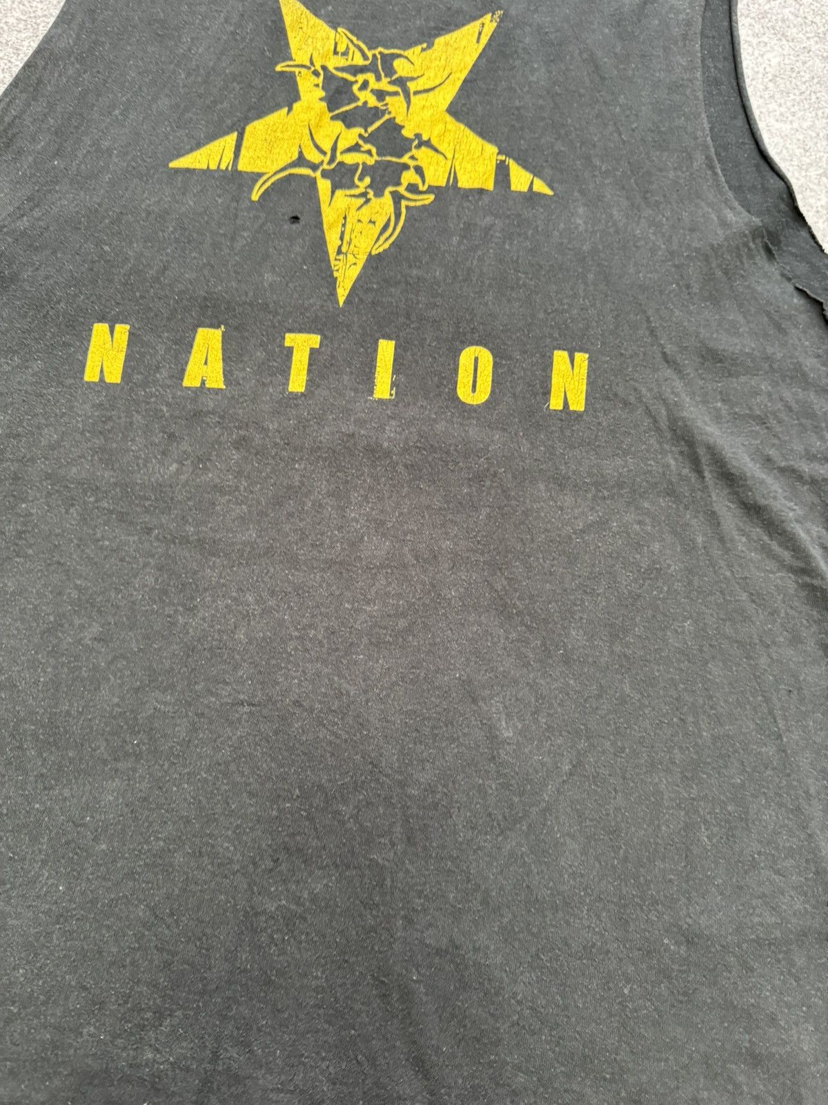 Band Tees × Vintage Vintage 2001 Sepultura Nation Tank Top Shirt Y2K Size US XL / EU 56 / 4 - 7 Thumbnail