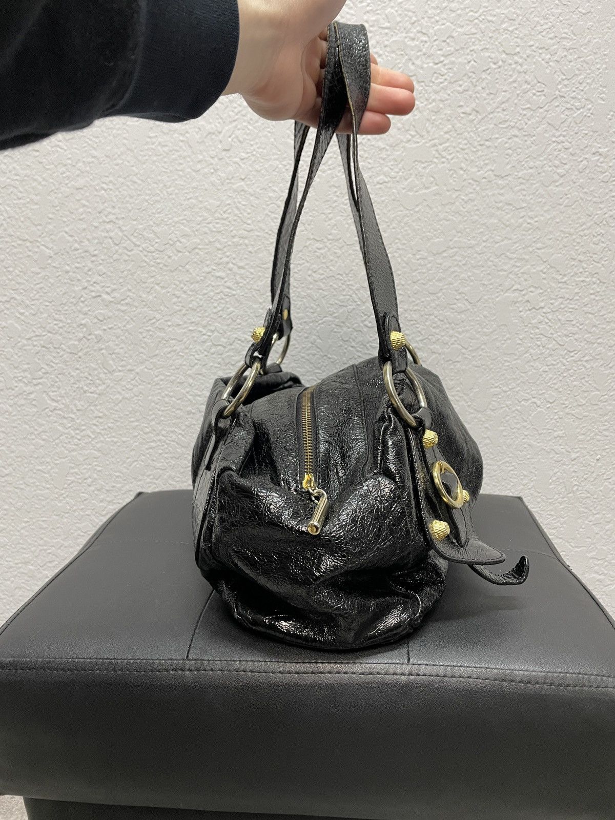 Japanese Brand × KMRii × Vintage Vintage Y2K If Six Was Nine Like Kmrii Leather Bag Size ONE SIZE - 13 Thumbnail