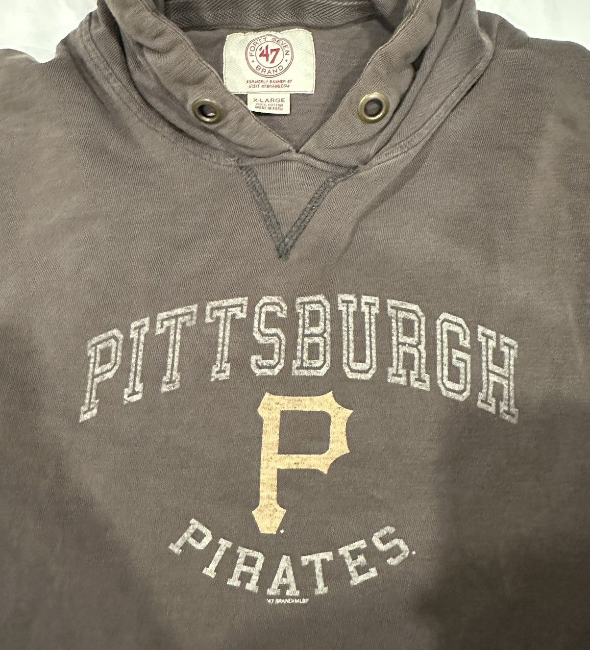 47 Brand PITT PIRATES 47 BRAND Dark Grey Hoodie Sz.XL Size US XL / EU 56 / 4 - 2 Thumbnail