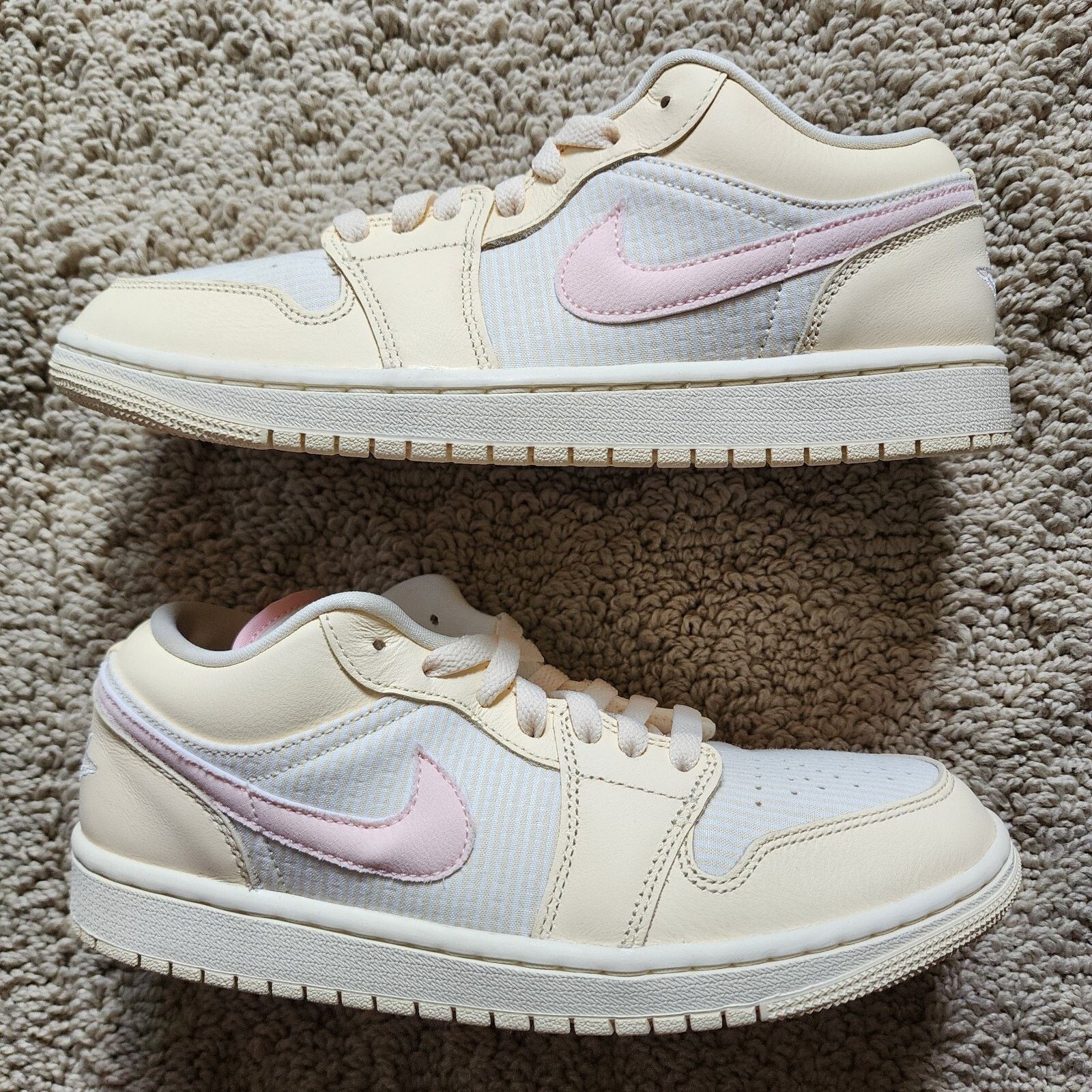 Jordan Brand Wmns Air Jordan 1 SE Low Muslin Legend Pink Brand New Sz 9 Size US 9 / IT 39 - 2 Thumbnail