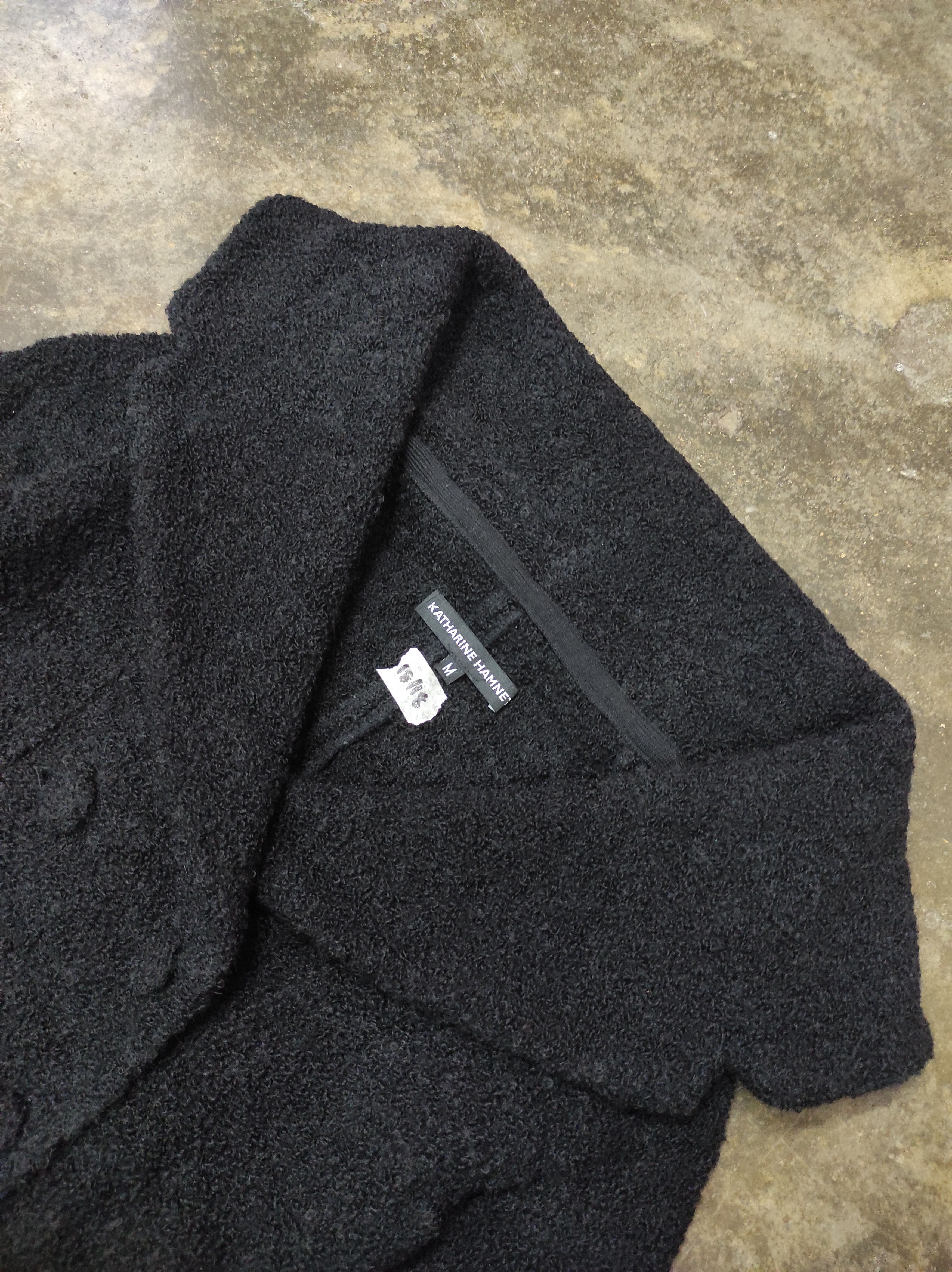 Katharine Hamnett London KATHARINE HAMNETT CROPPED COAT JACKET Size M / US 6-8 / IT 42-44 - 3 Thumbnail