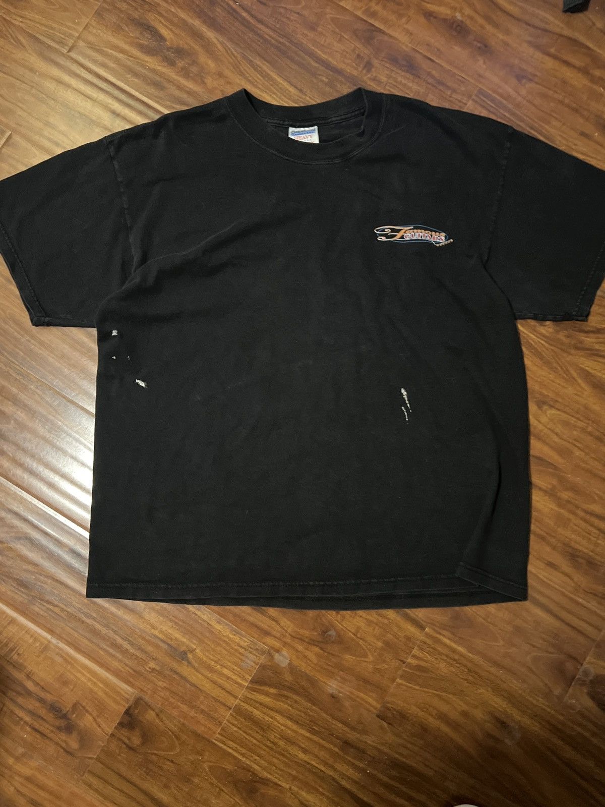 Band Tees × Vintage Famous Guitars Tee Size US XL / EU 56 / 4 - 1 Thumbnail