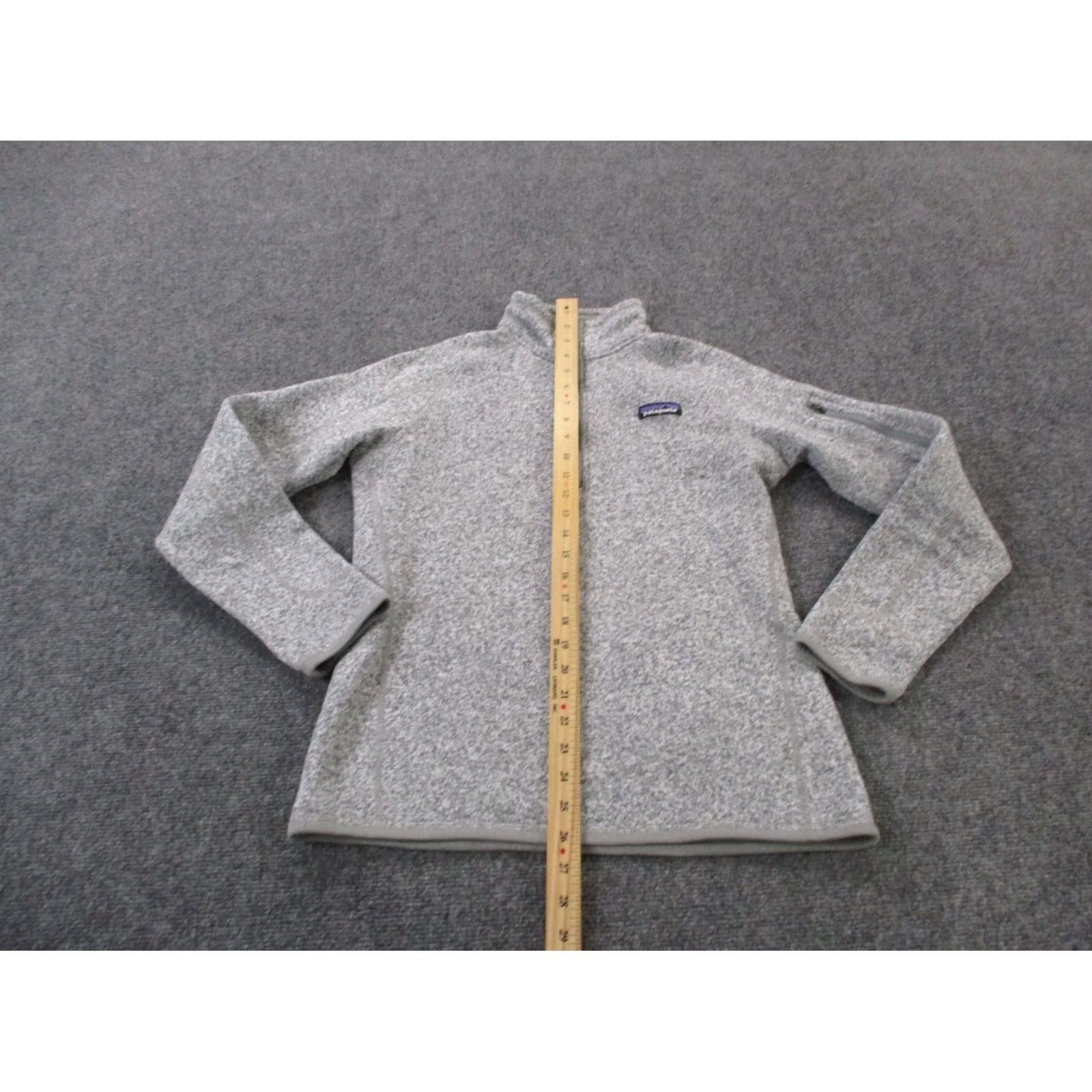 Patagonia Patagonia Jacket Womens M Gray Better Sweater Fleece Outdoors Hiking 25617 Size M / US 6-8 / IT 42-44 - 3 Thumbnail