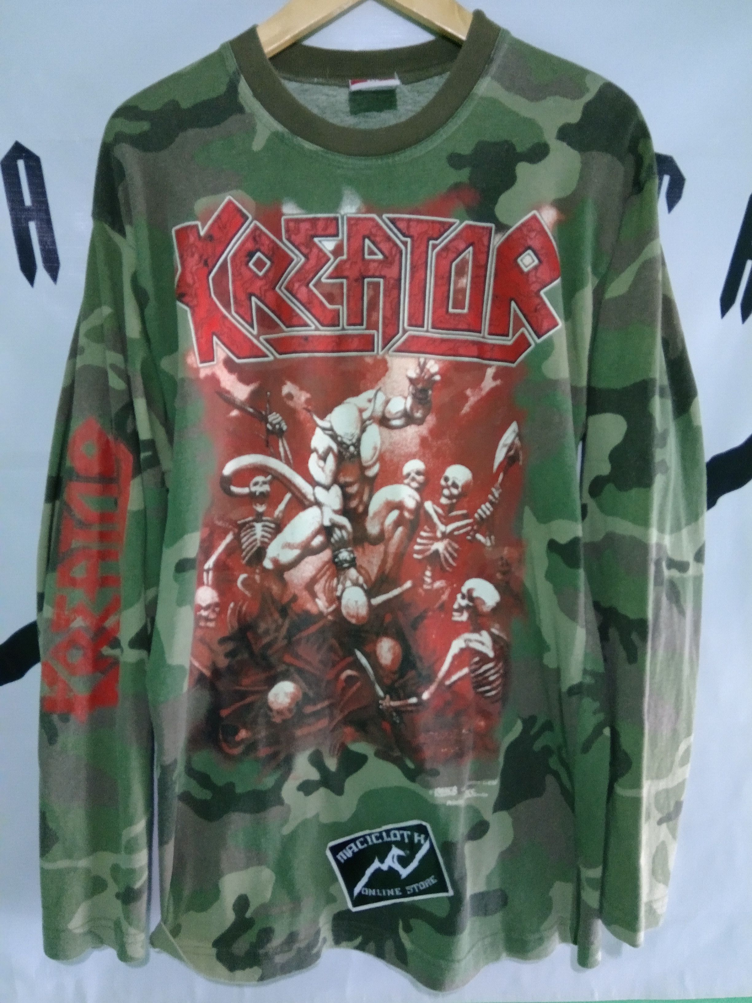 Band Tees × Vintage Vintage KREATOR pleasure to kill Size US M / EU 48-50 / 2 - 1 Thumbnail
