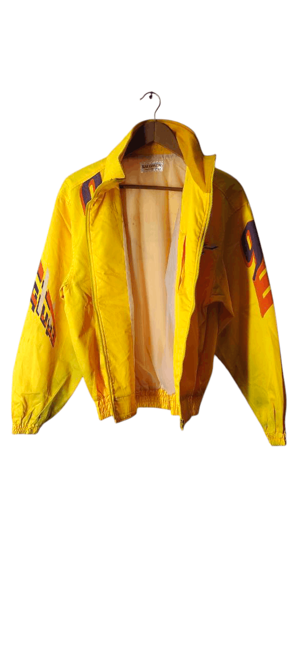 Vintage VINTAGE SALOMON WINDBREAKER JACKET Size US L / EU 52-54 / 3 - 3 Thumbnail