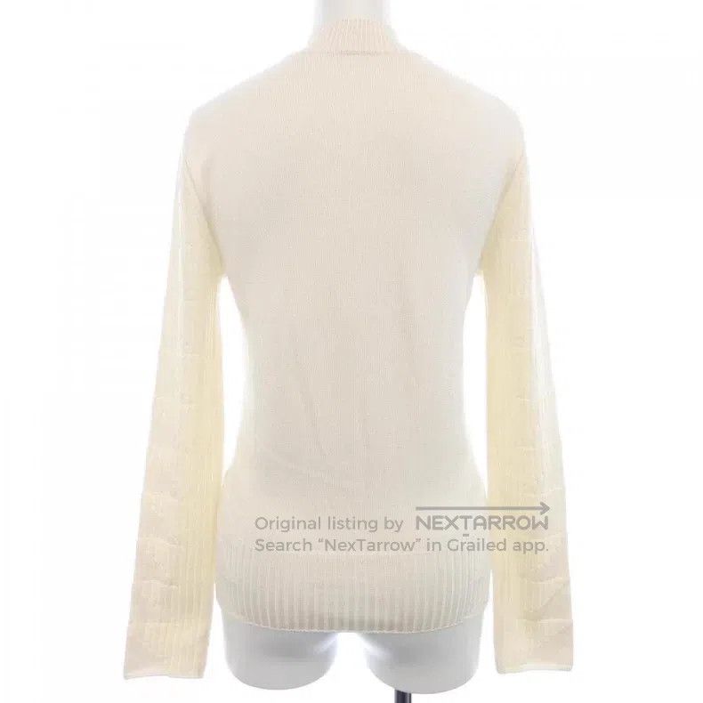 Hermes Hermes Cashmere, Wool, and Silk Blended Knit Sweater Size XXS / US 00 / IT 34 - 2 Thumbnail