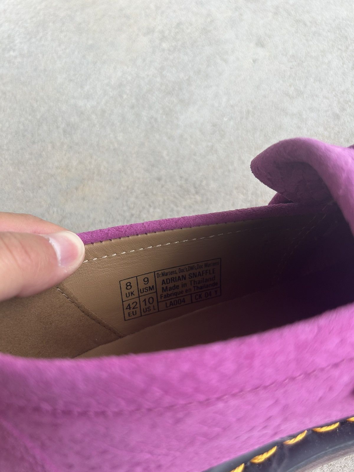 Dr. Martens Pink/purple dr martens adrian loafers Size US 9 / EU 42 - 8 Thumbnail