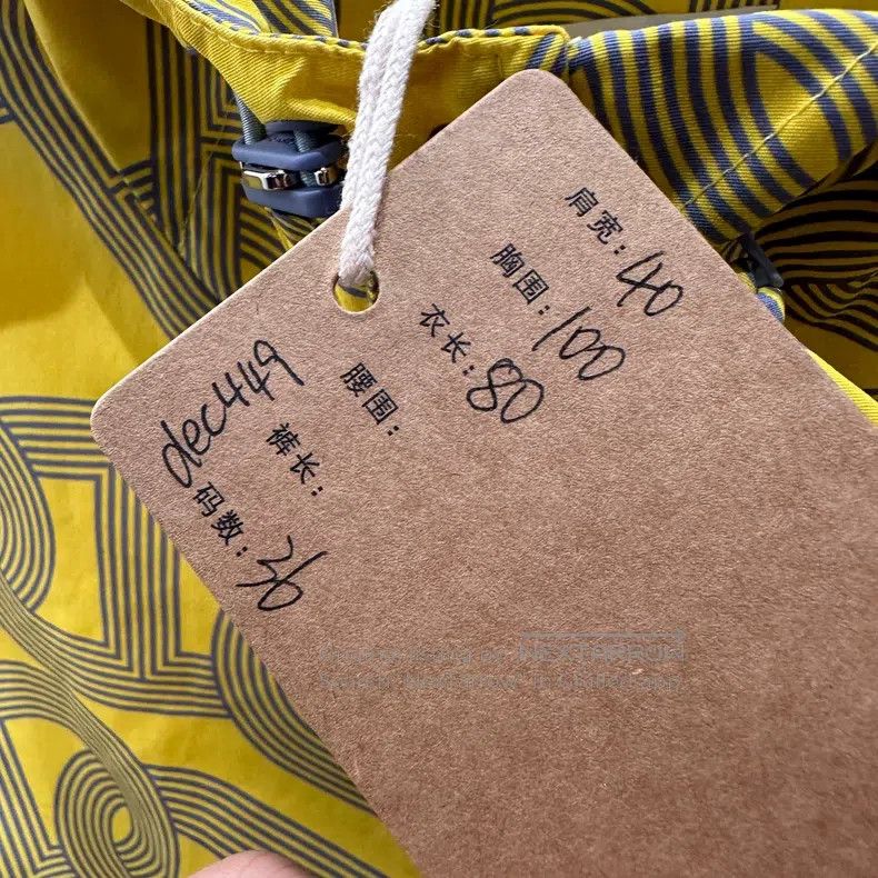 Hermes Hermes All-over Pig Nose Pattern Windbreaker Coat Size XS / US 0-2 / IT 36-38 - 5 Thumbnail