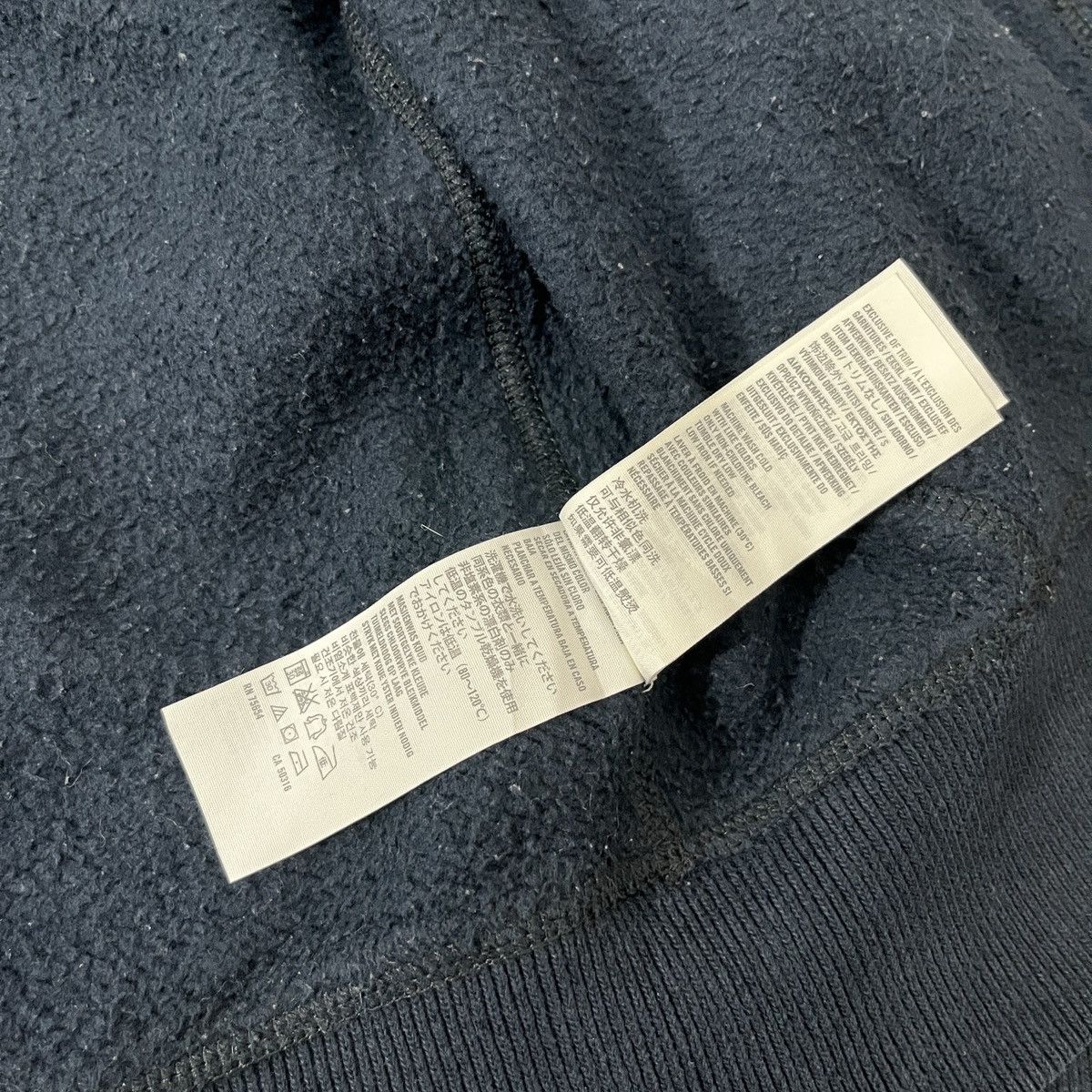 Japanese Brand Abercrombie & Fitch Button Fur Termal Hoodie Navy Size US M / EU 48-50 / 2 - 13 Thumbnail