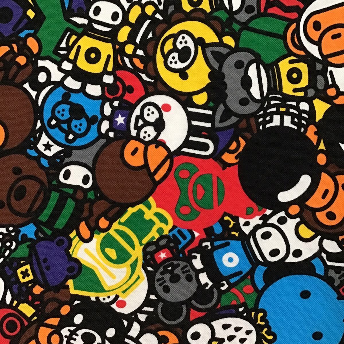 BAPE Milo safari pattern polo shirt a bathing ape NIGO