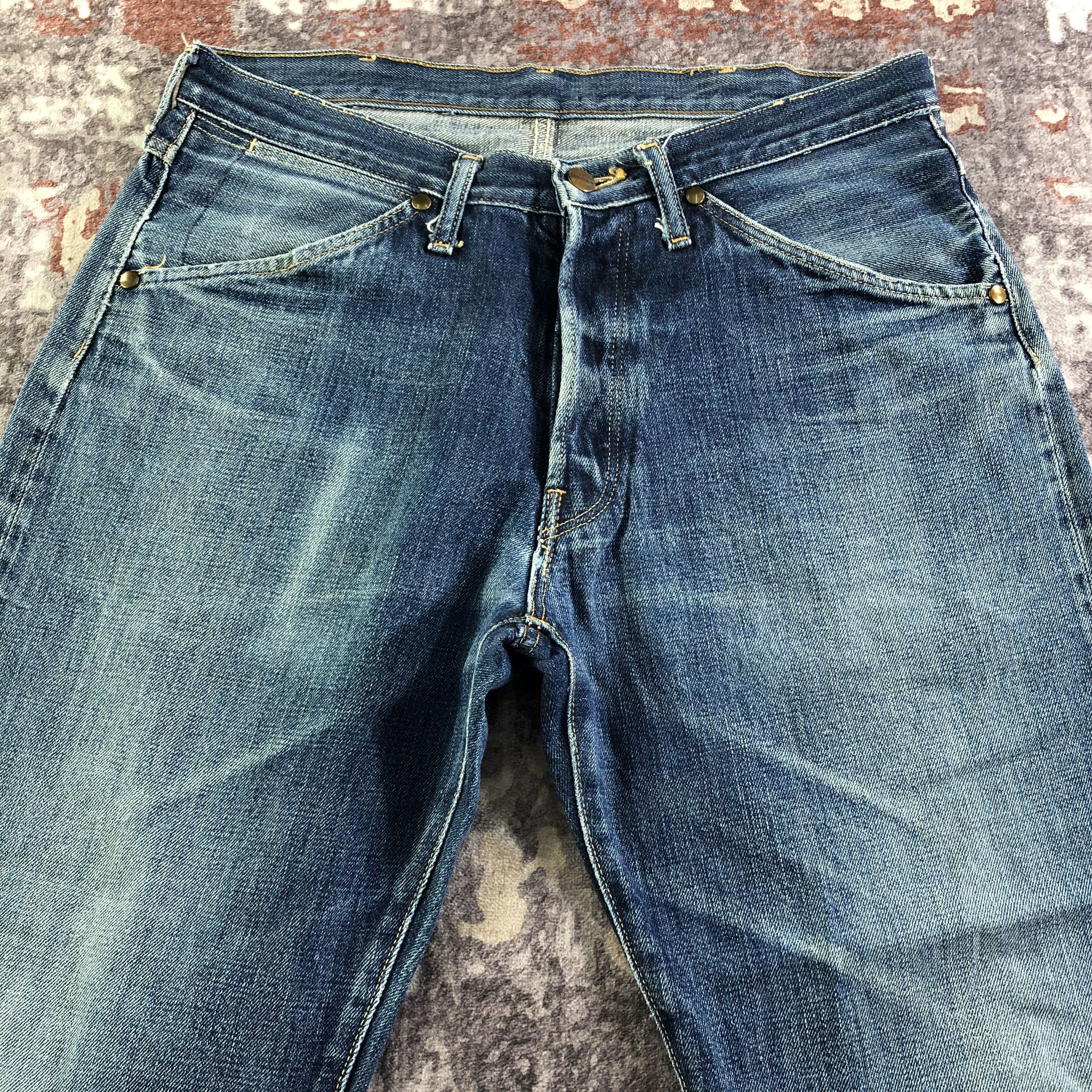 Vintage Vintage 90s Maverick Selvedge Jeans-JM3545 Size US 33 - 3 Thumbnail