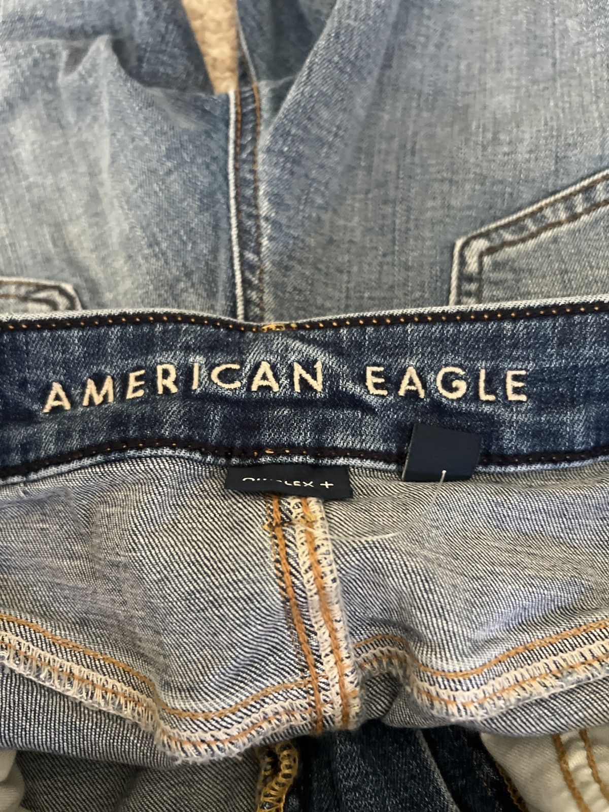 American Eagle Outfitters American Eagle Athletic Straight Jeans Size US 28 / EU 44 - 3 Thumbnail