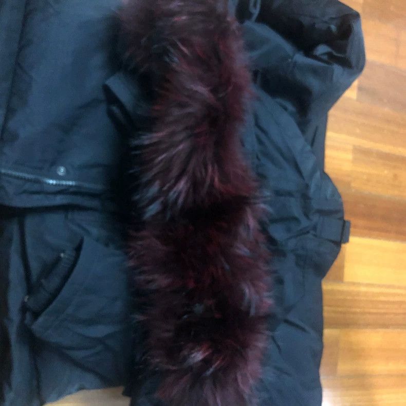 Kenzo KENZO Classic n3b black down jacket with leather collar an Size US M / EU 48-50 / 2 - 6 Thumbnail
