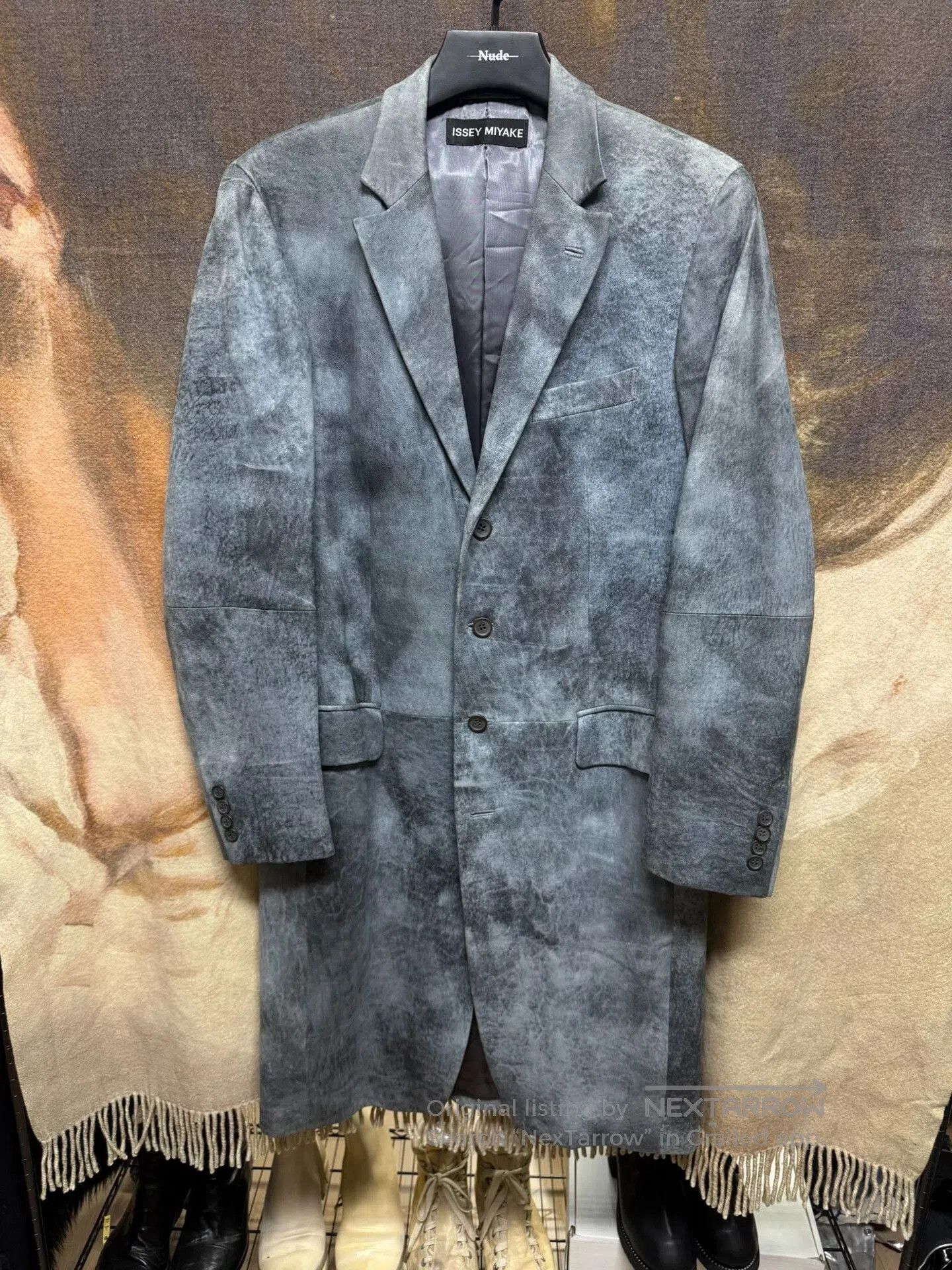 Issey Miyake issey miyake men early frost leather coat. Size US M / EU 48-50 / 2 - 1 Thumbnail