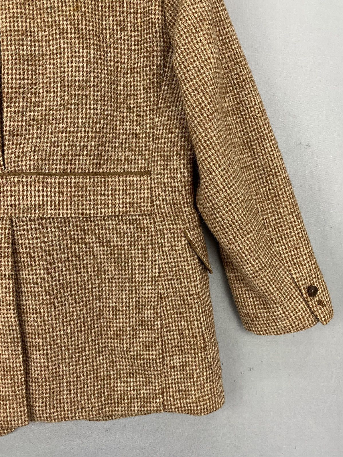 Harris Tweed Vintage Harris Tweed Wool Brown Blazer Jacket Size US S / EU 44-46 / 1 - 14 Thumbnail